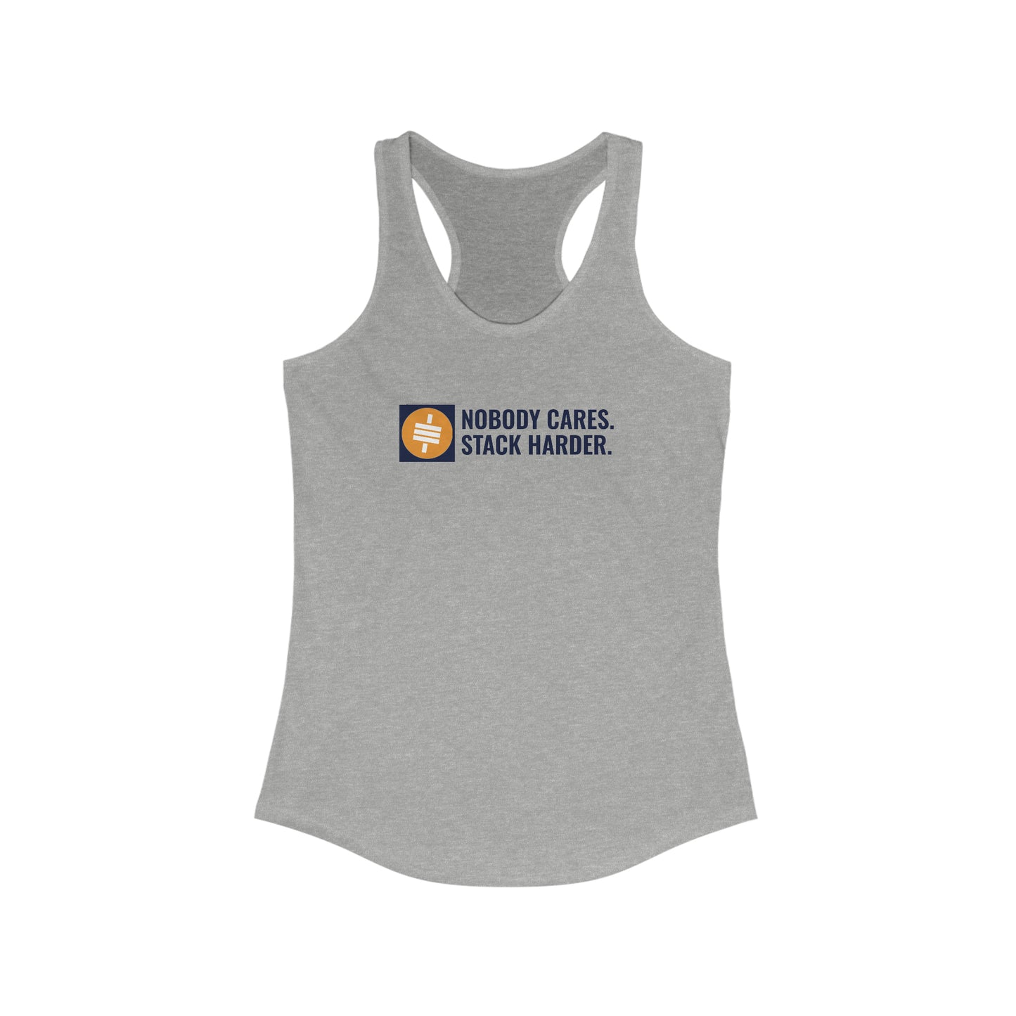 Stack Harder - Women's Racerback Tank
