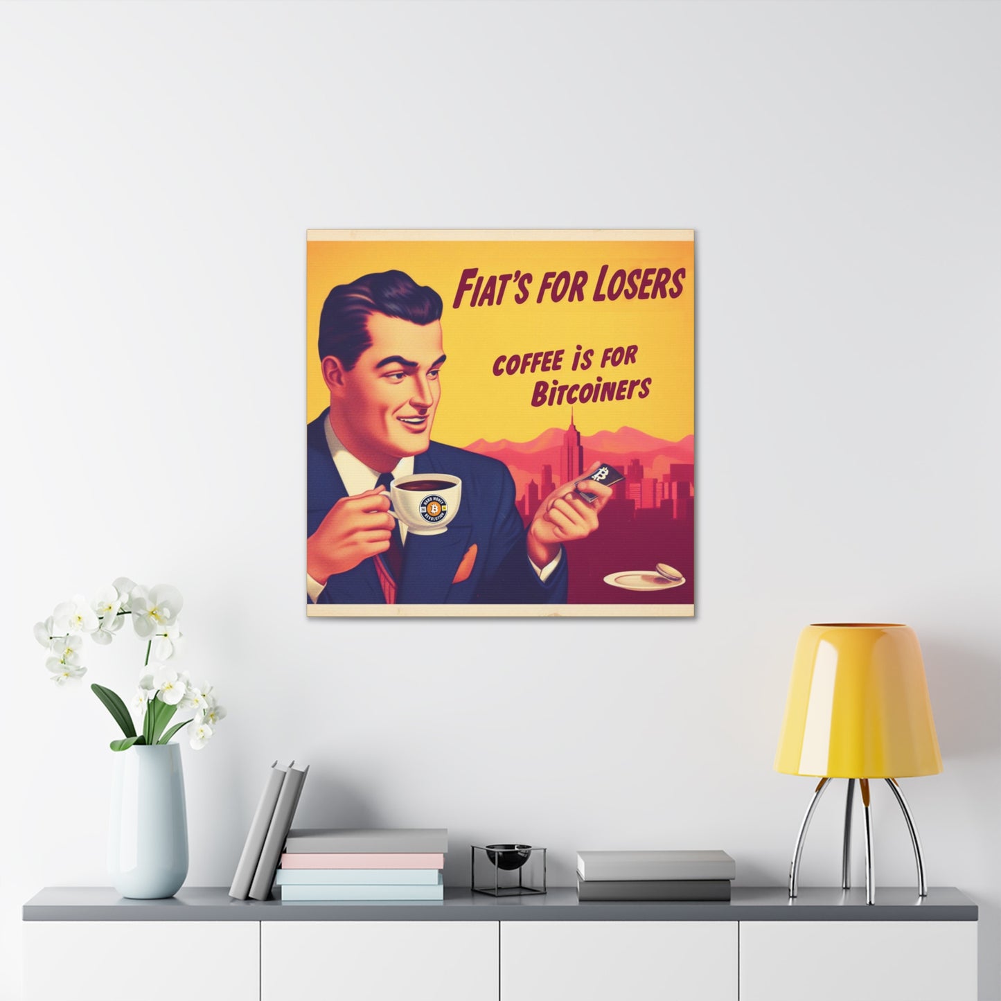 Coffee is for Bitcoiners - Canvas