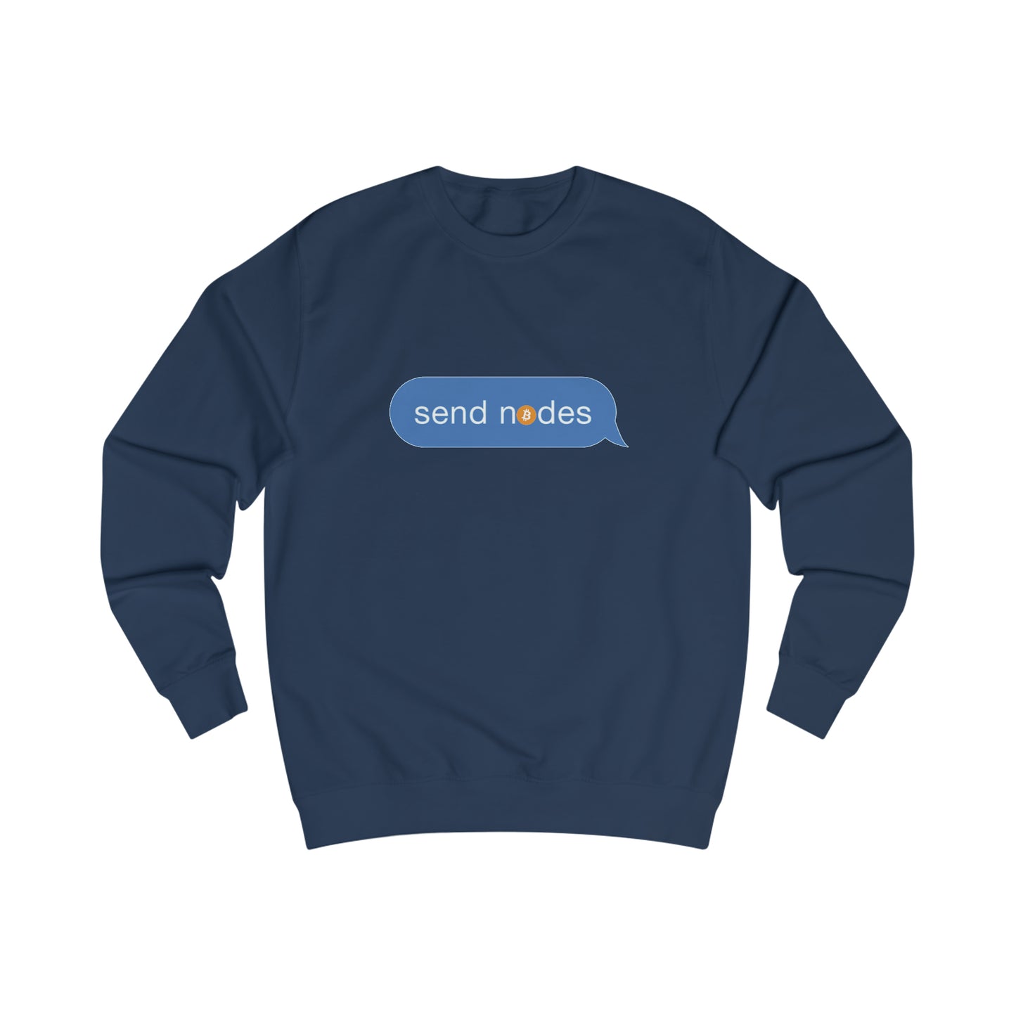 Send Nodes - Fitted Crewneck Sweatshirt