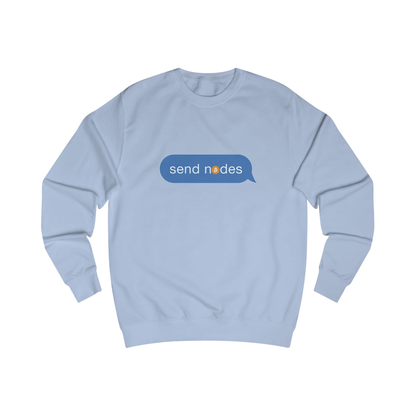 Send Nodes - Fitted Crewneck Sweatshirt