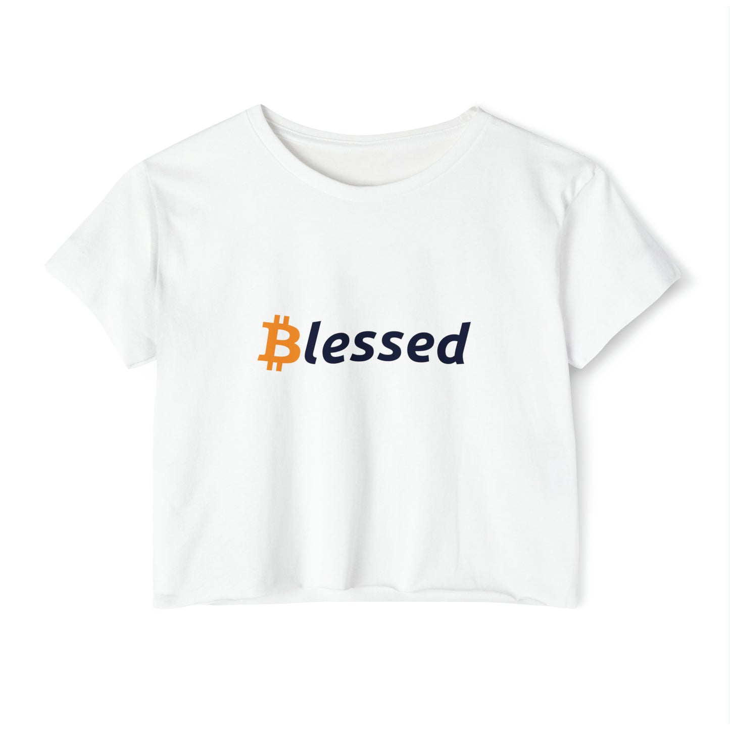 Blessed by Bitcoin - Women's Crop Top