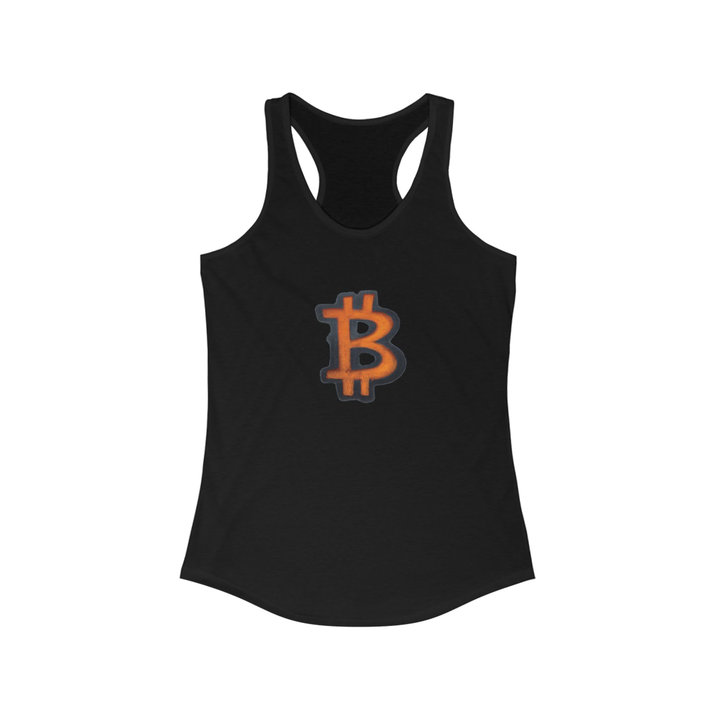Orange Graffiti B - Women's Racerback Tank