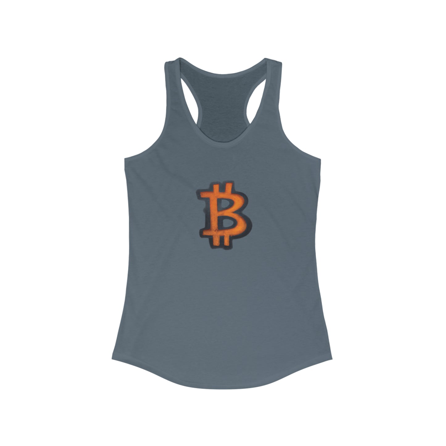 Orange Graffiti B - Women's Racerback Tank
