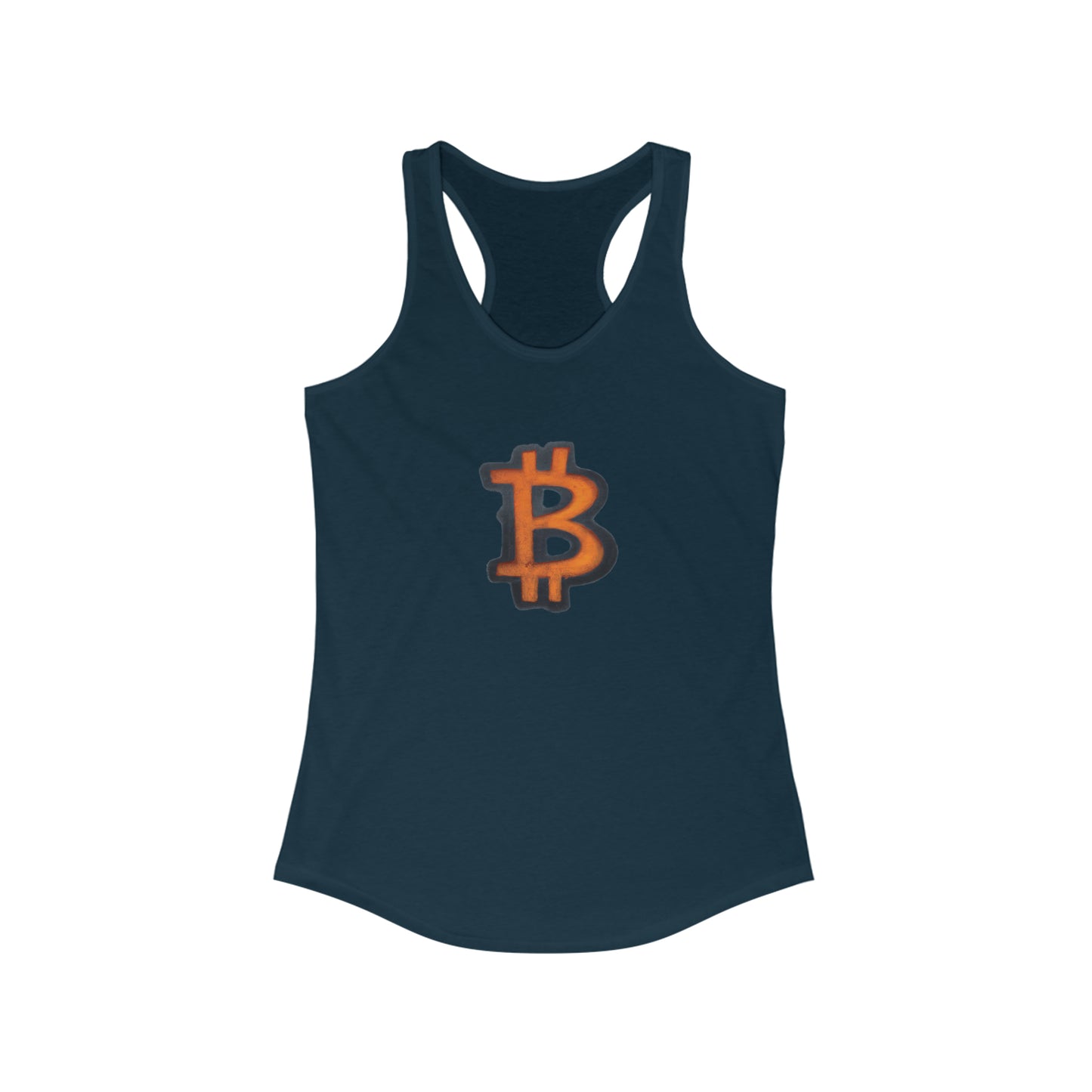 Orange Graffiti B - Women's Racerback Tank