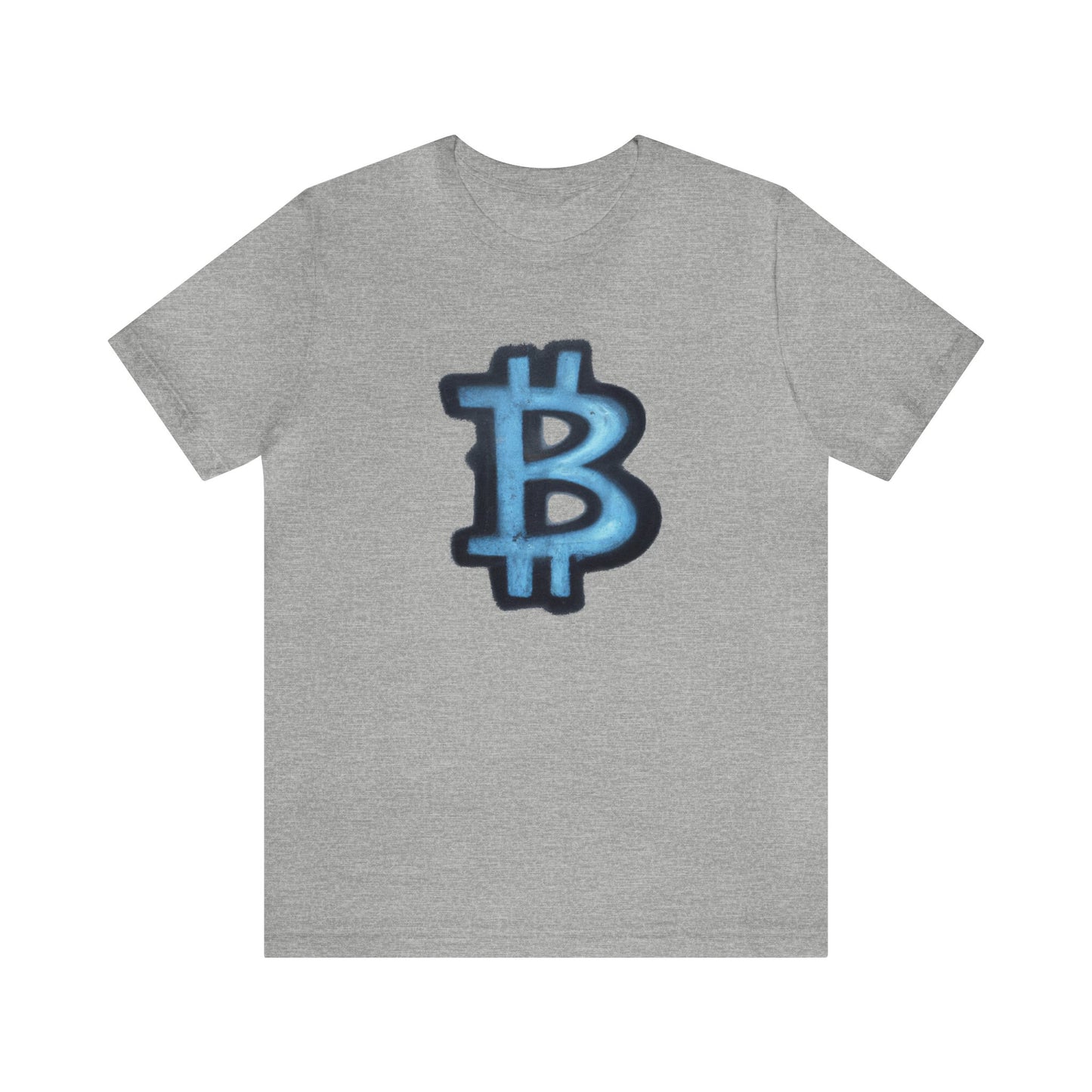 Blue Graffiti B - Unisex T-Shirt