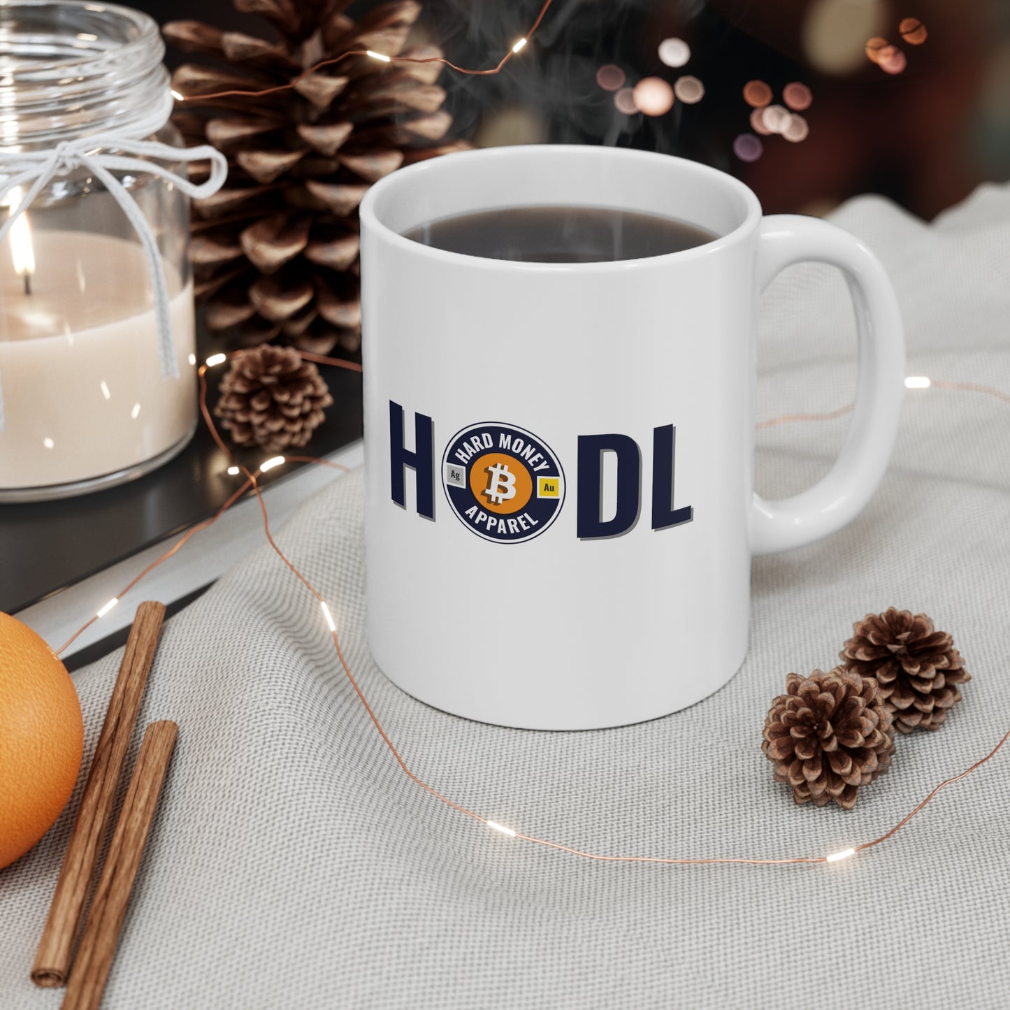 Hard Money HODL - Ceramic Mug 11oz