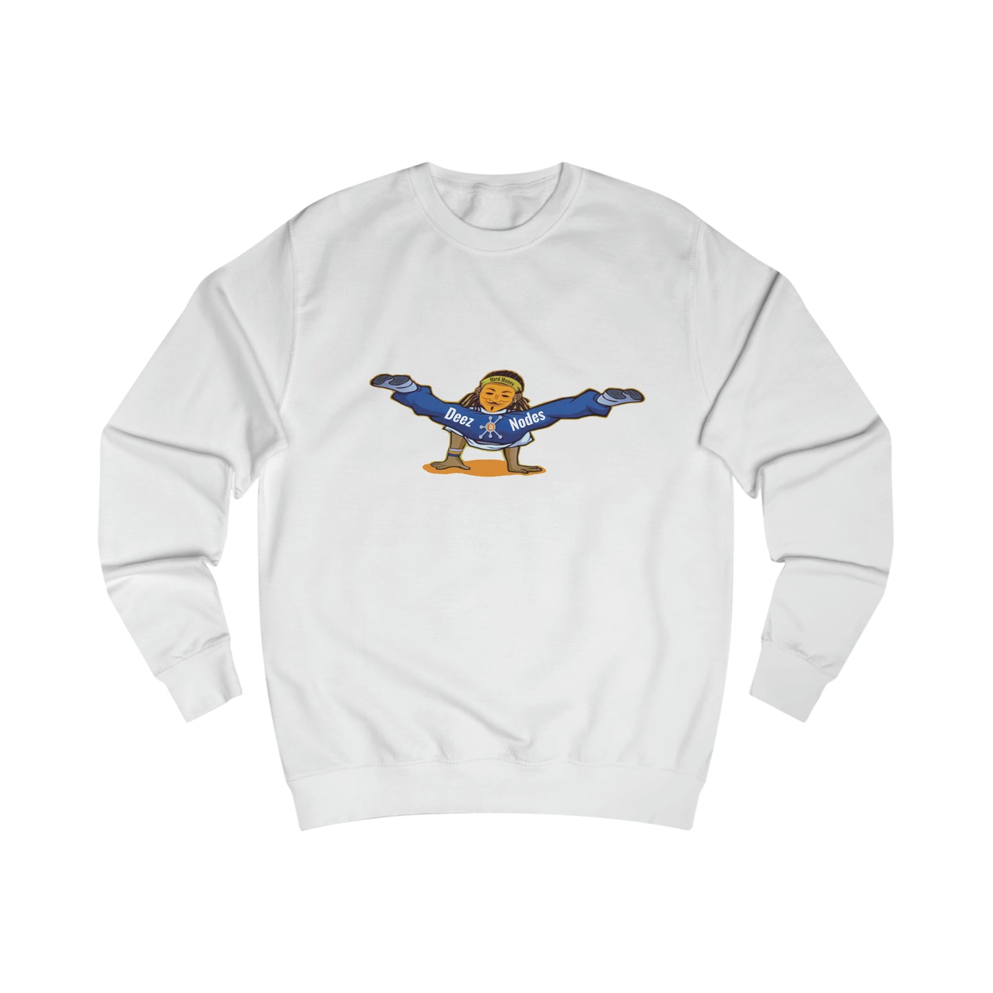 Deeze Nodes Fitted Crewneck Sweatshirt
