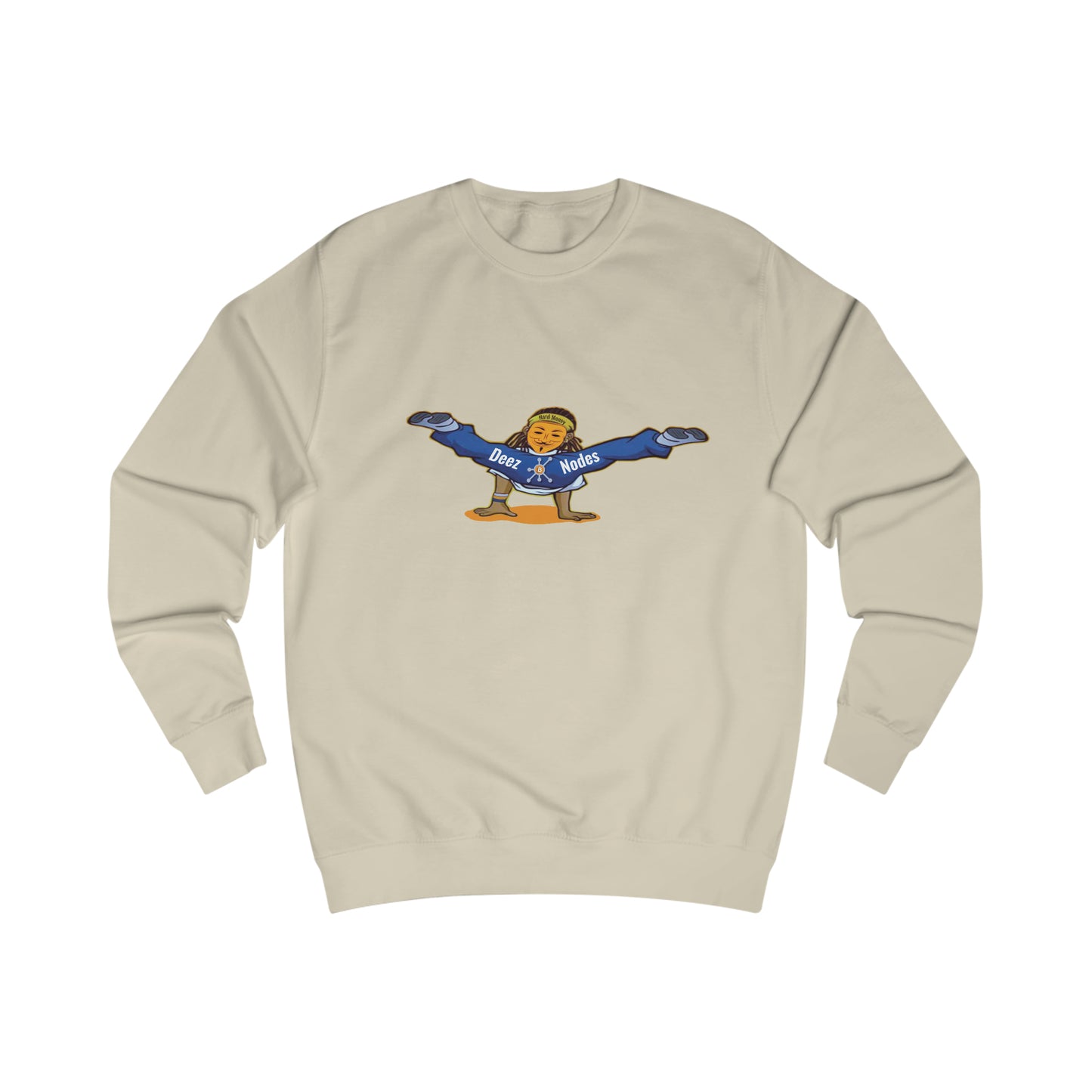 Deeze Nodes Fitted Crewneck Sweatshirt