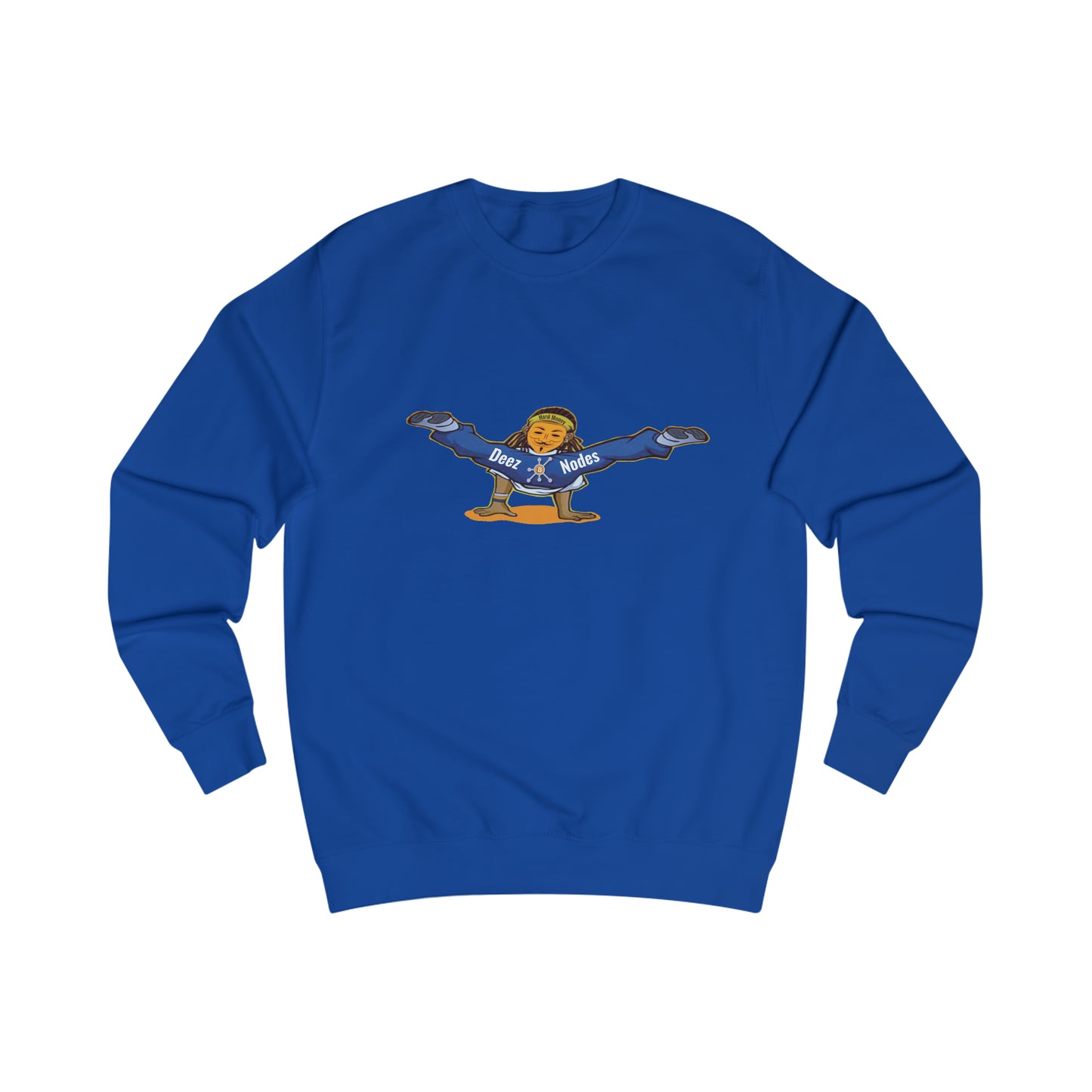 Deeze Nodes Fitted Crewneck Sweatshirt