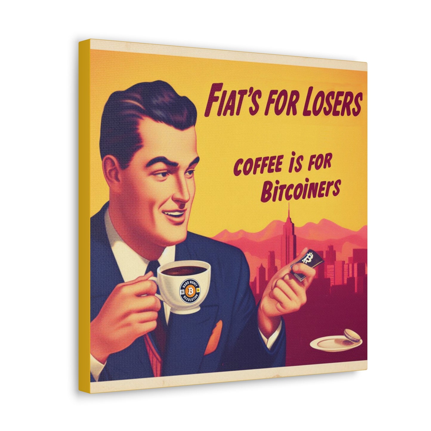 Coffee is for Bitcoiners - Canvas