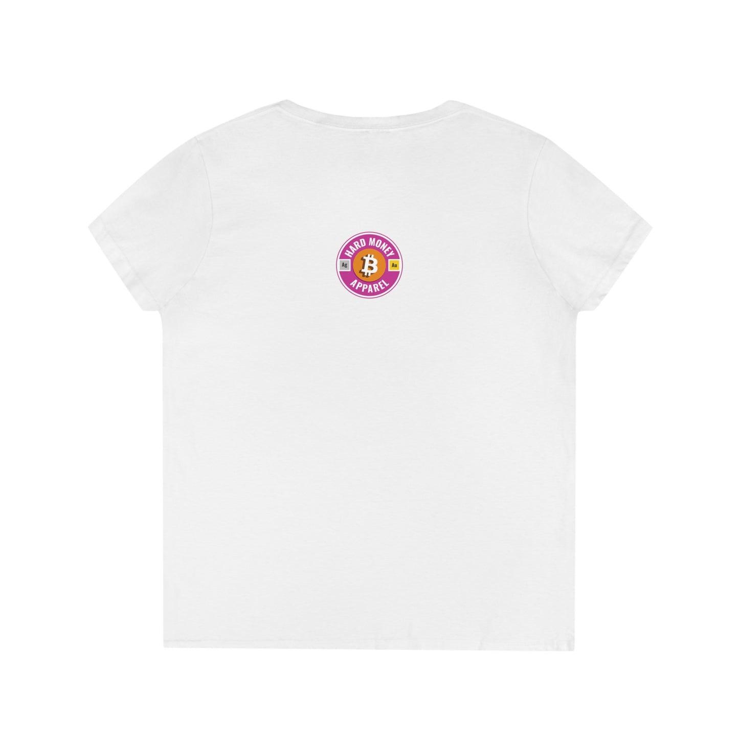 Pink Graffiti B - Ladies' V-Neck T-Shirt