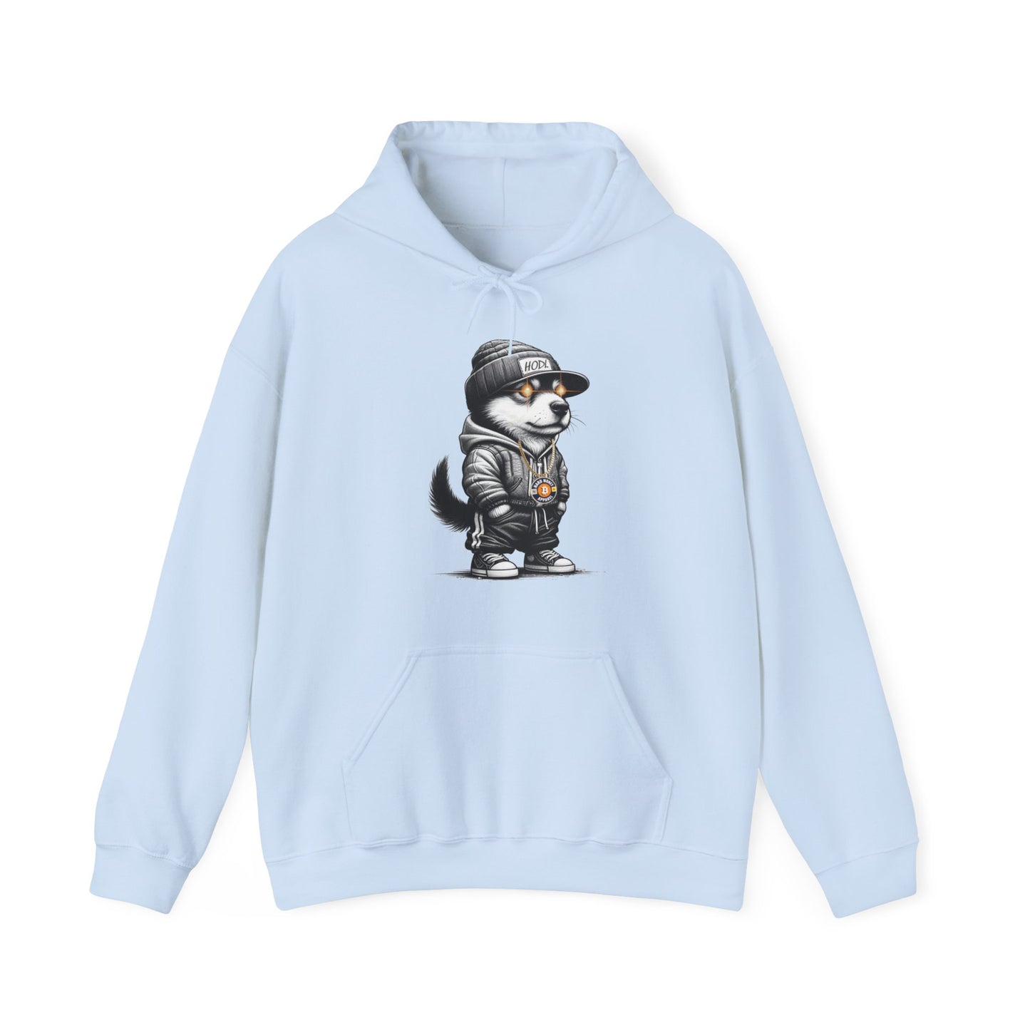 Hard HODL Dog - Hooded Sweatshirt