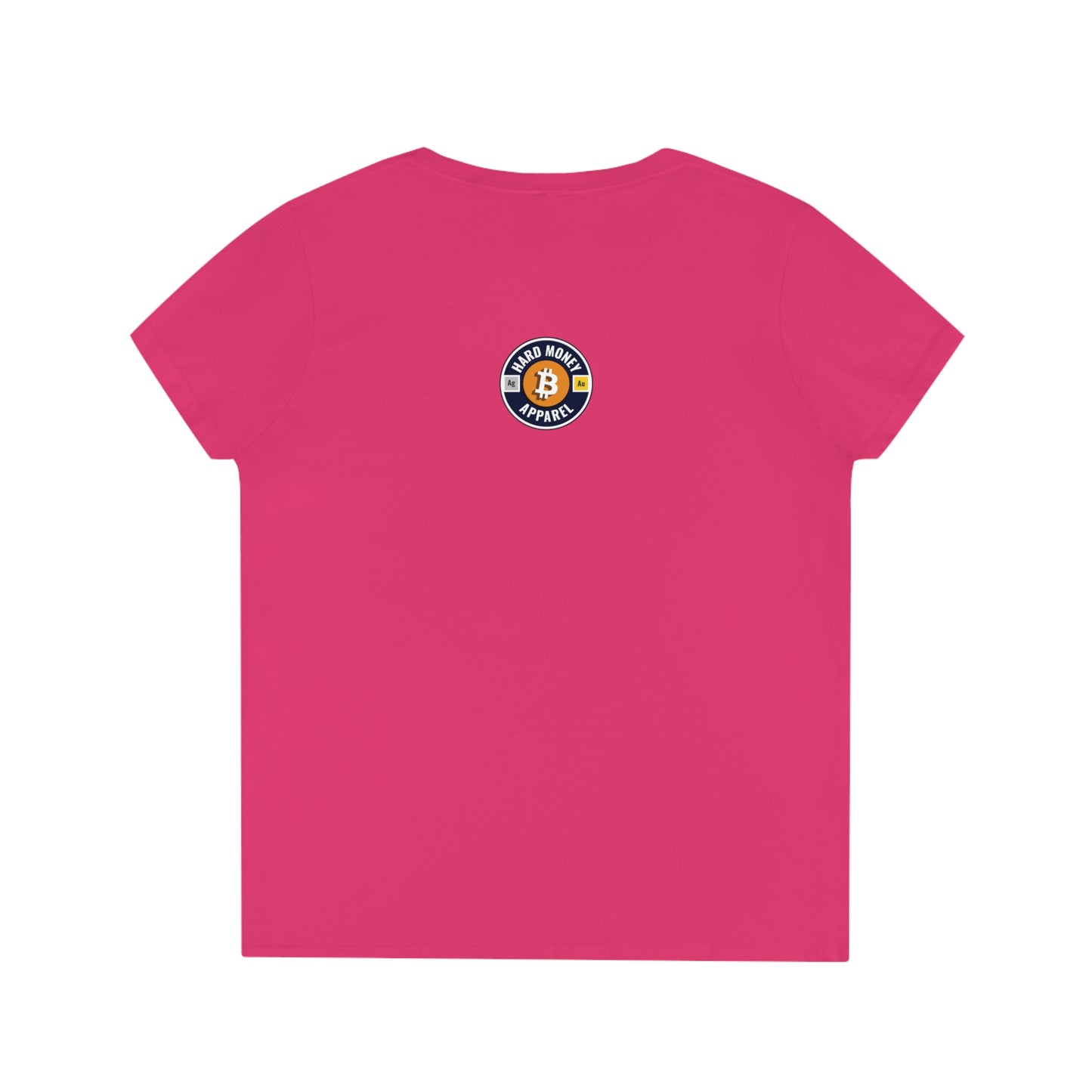 Stack Harder - Ladies' V-Neck T-Shirt