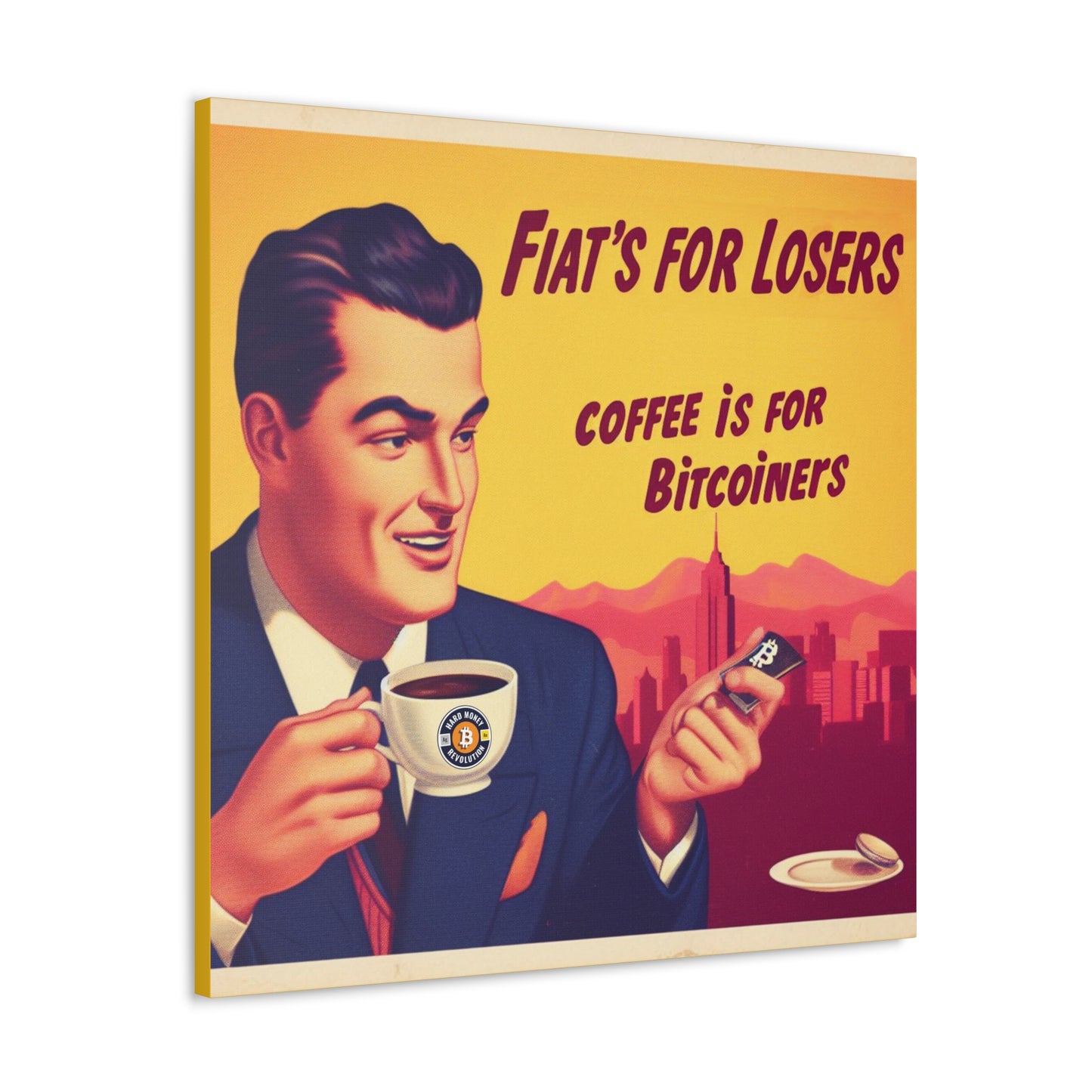 Coffee is for Bitcoiners - Canvas