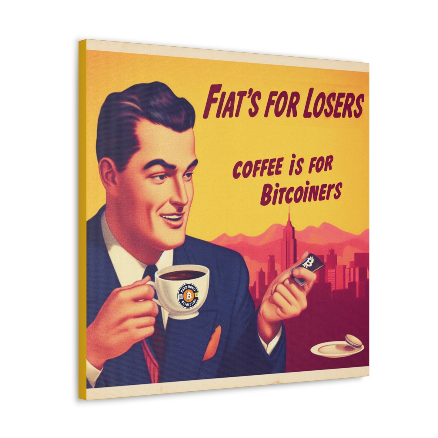 Coffee is for Bitcoiners - Canvas