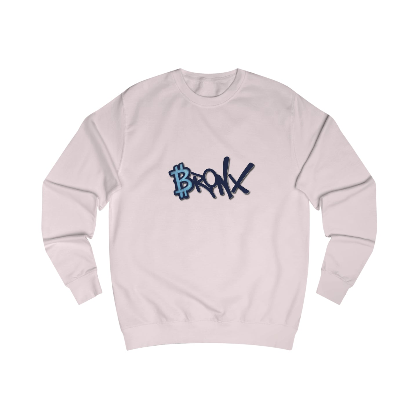 Bronx Bitcoin Club - Fitted Crewneck Sweatshirt