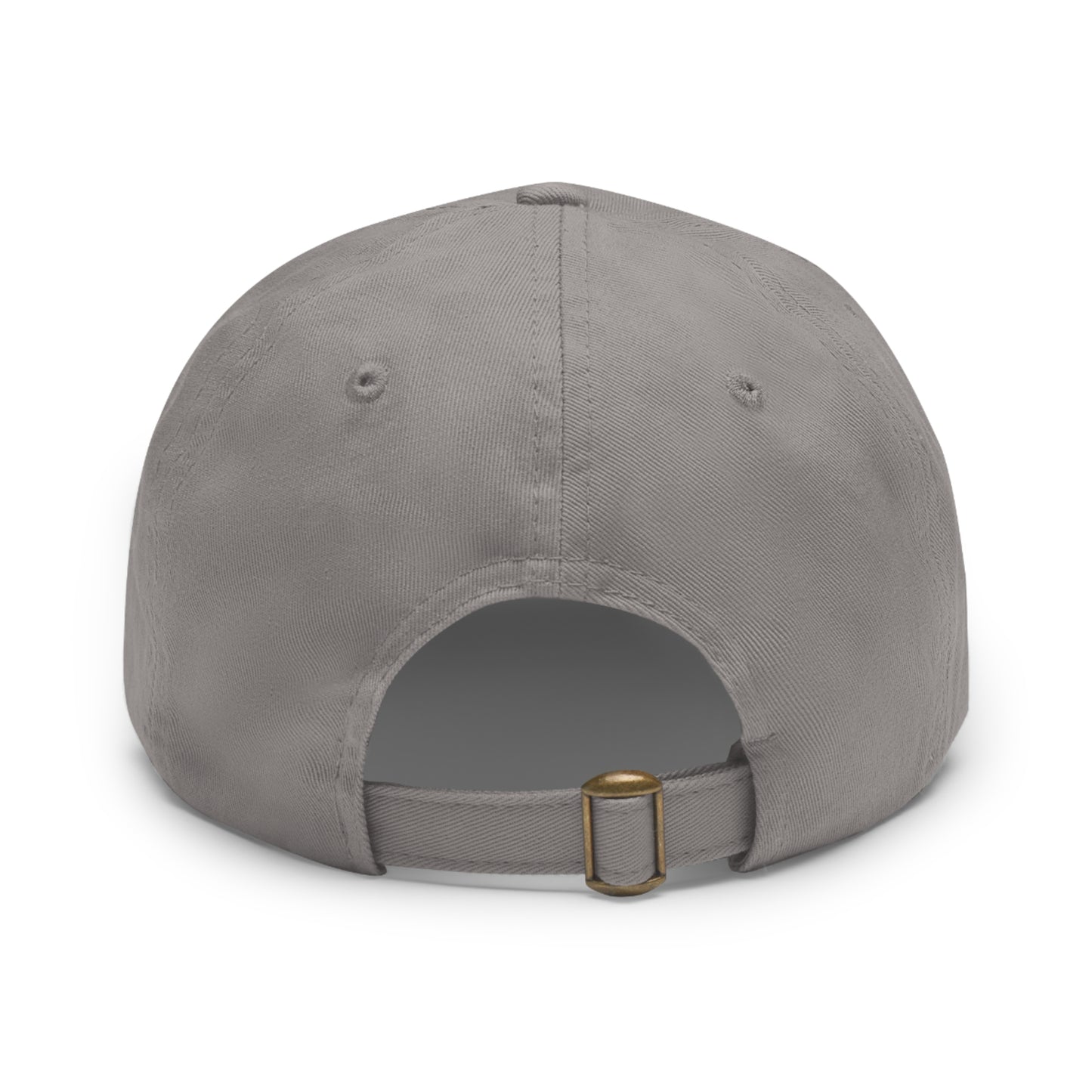 Hard Money Revolution - Grey Leather Patch Cap