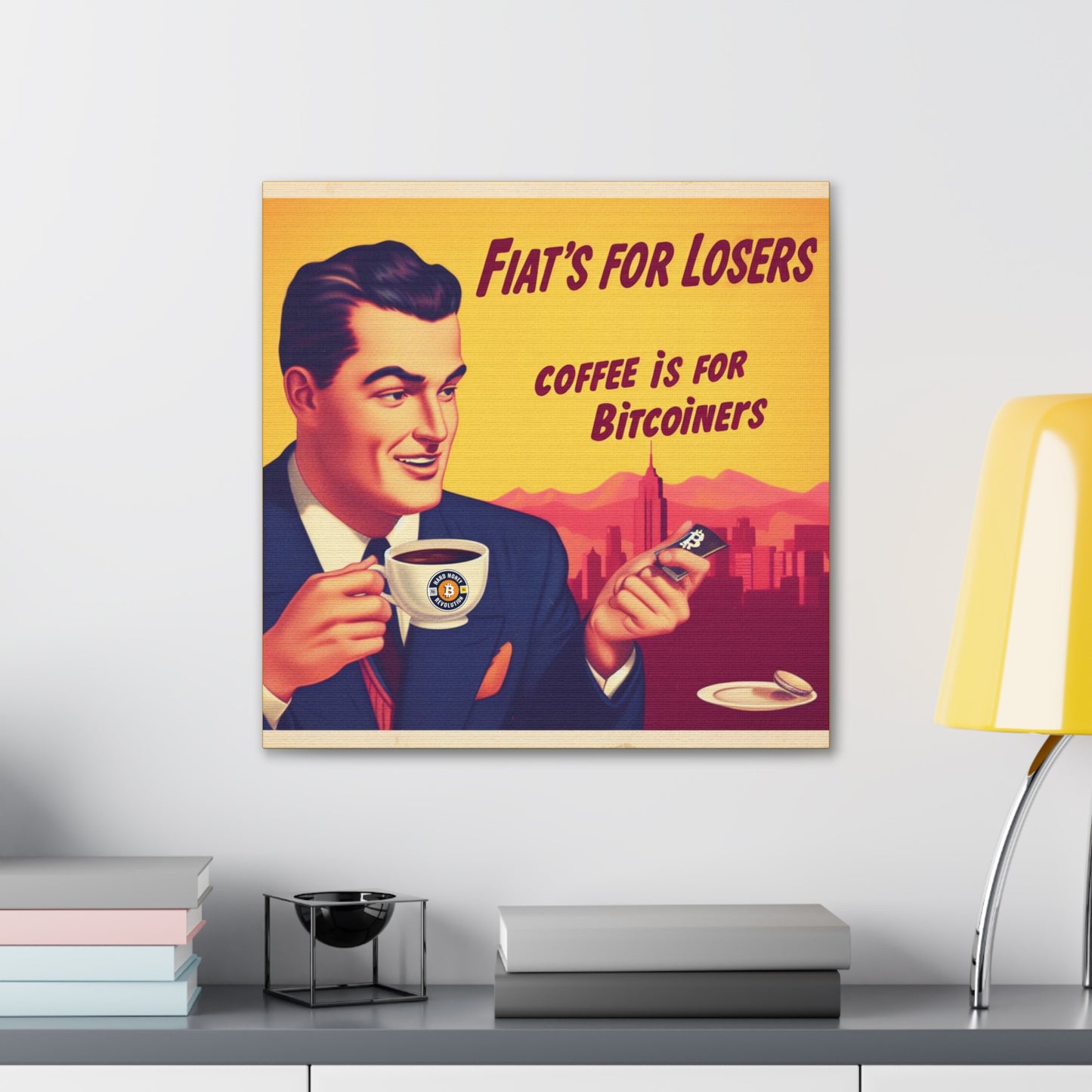 Coffee is for Bitcoiners - Canvas