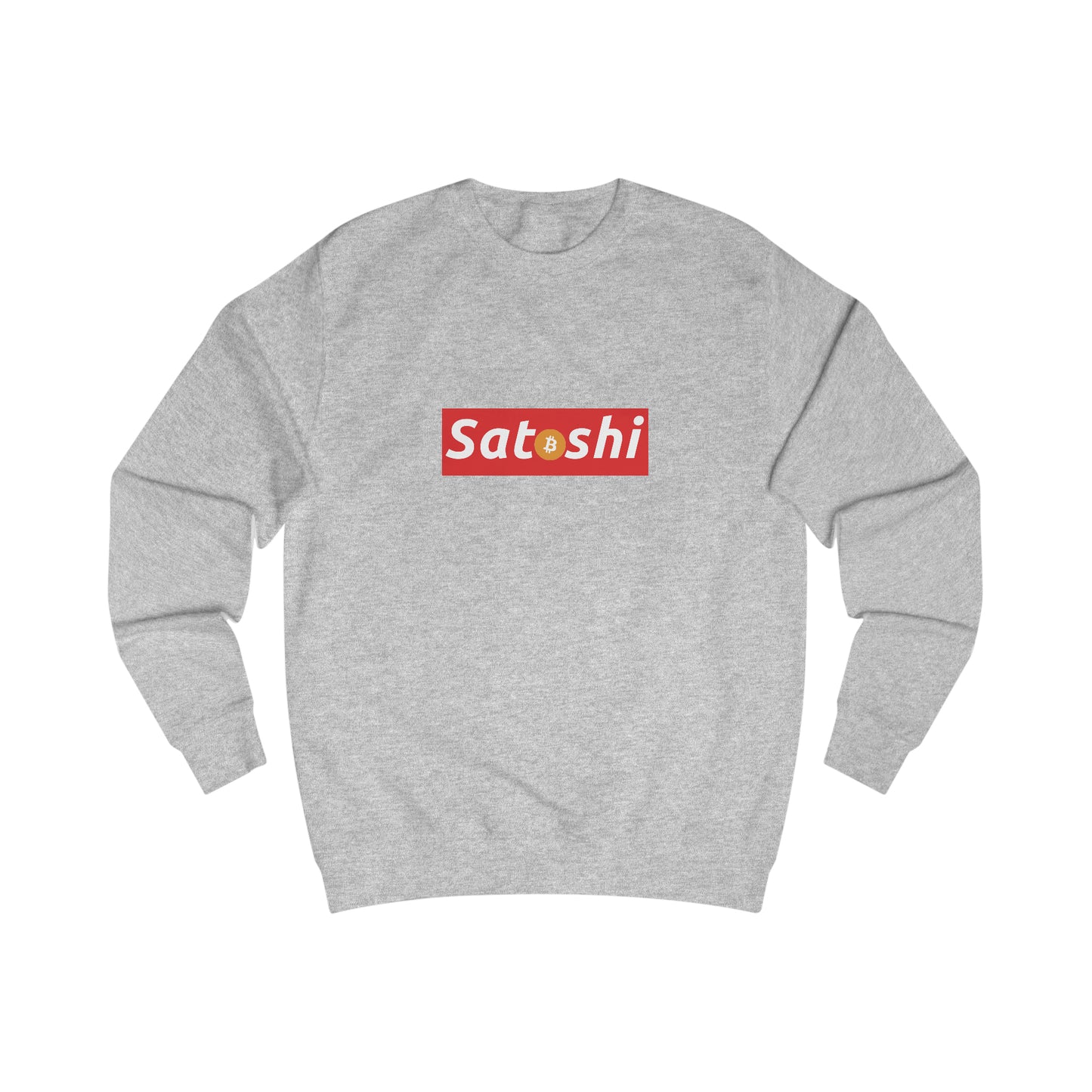 Satoshi is Supreme - Fitted Crewneck Sweatshirt