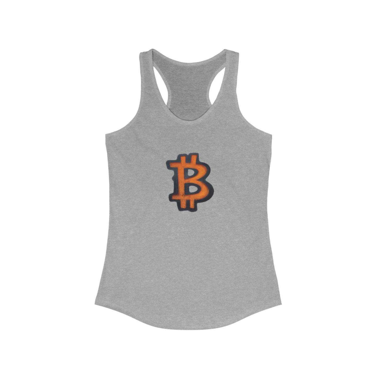 Orange Graffiti B - Women's Racerback Tank