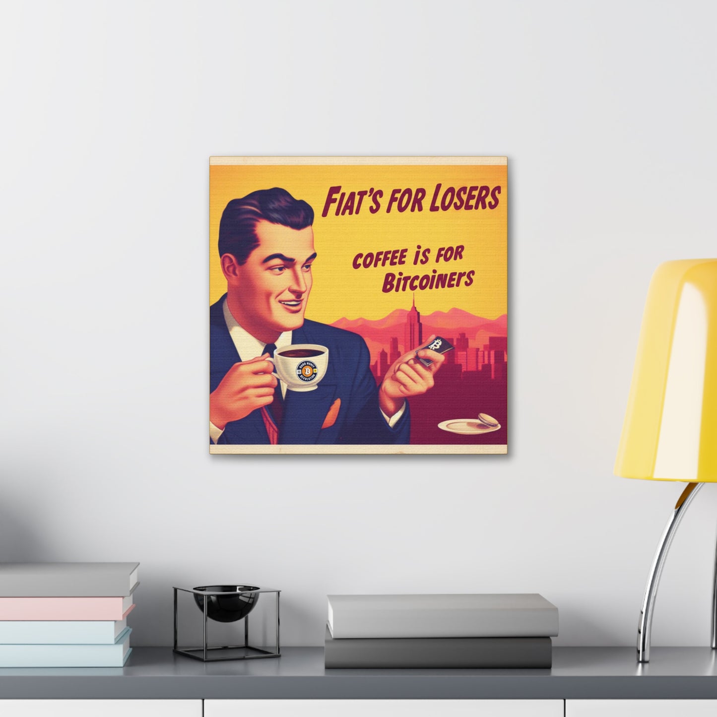 Coffee is for Bitcoiners - Canvas