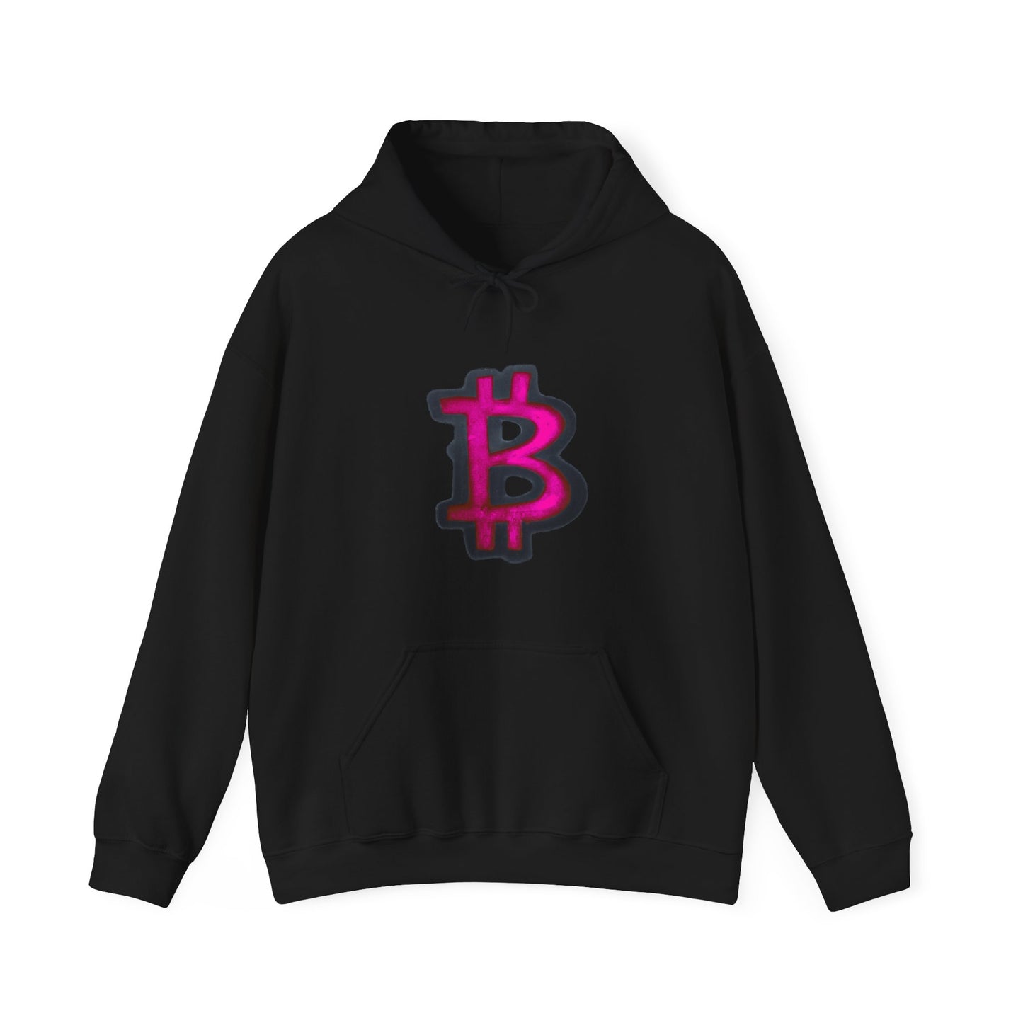 Pink Graffiti B - Hooded Sweatshirt