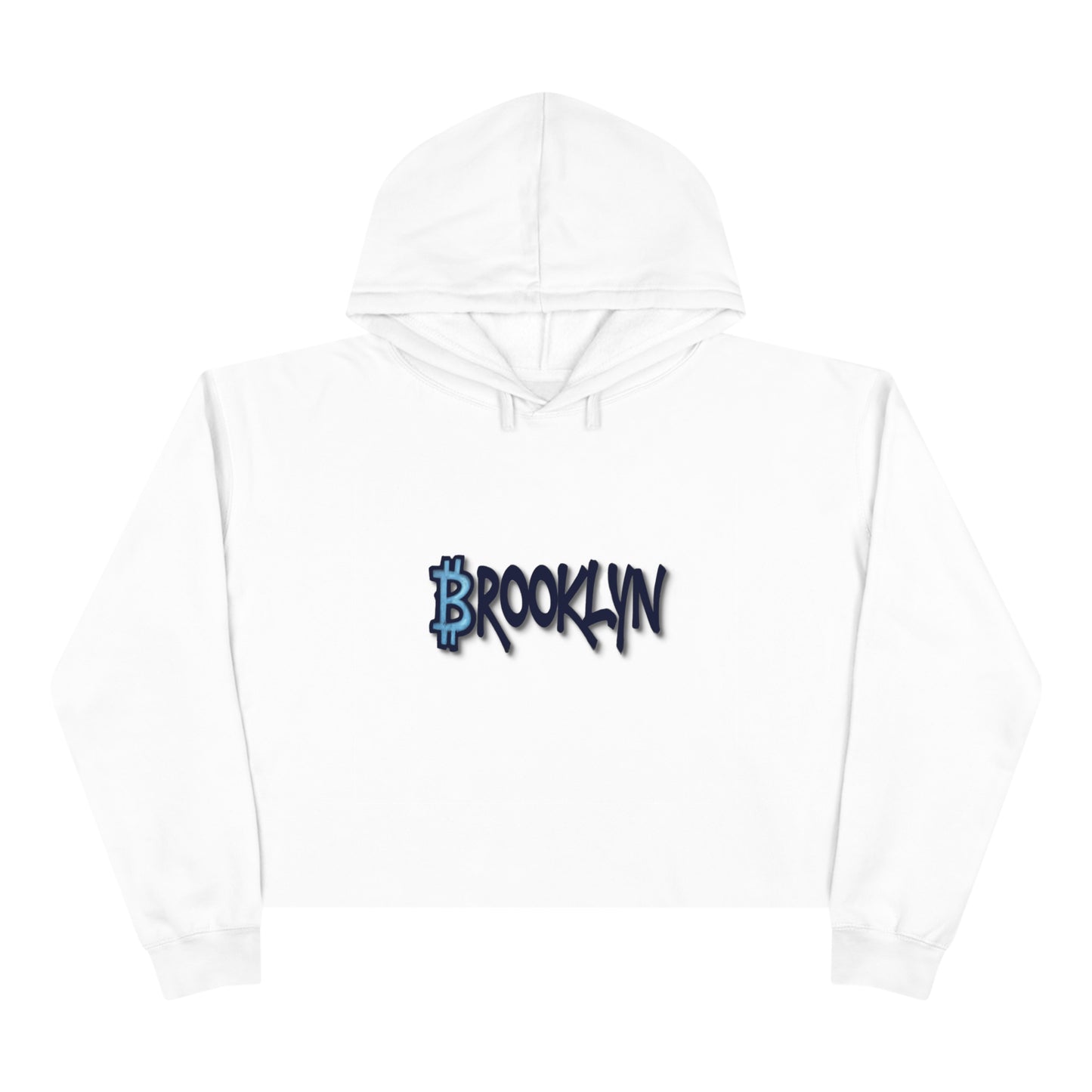 Brooklyn Bitcoin Club - Crop Hoodie