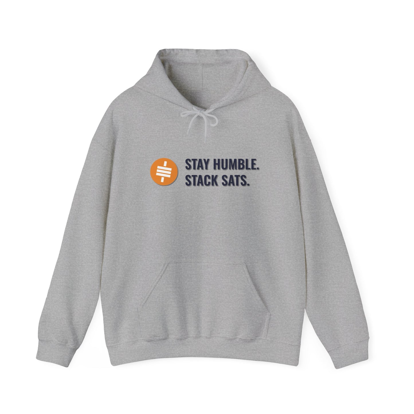 Stay Humble and Stack Sats - Hooded Sweatshirt