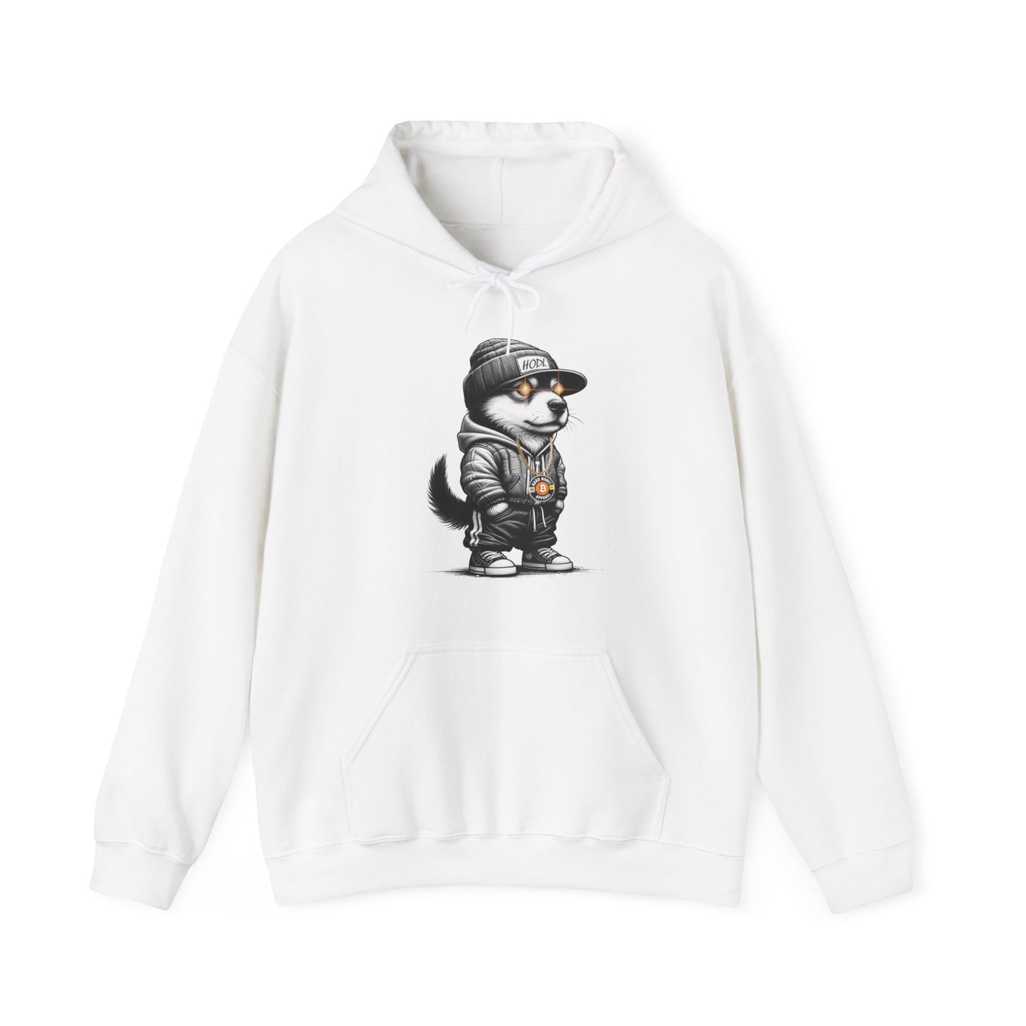 Hard HODL Dog - Hooded Sweatshirt