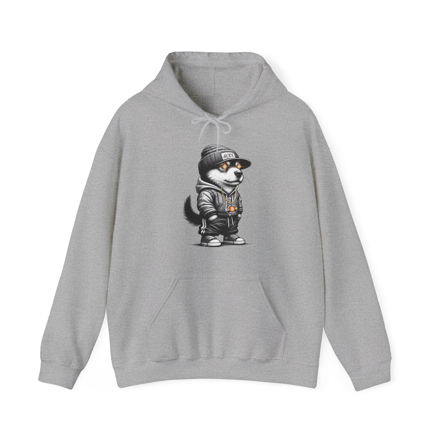 Hard HODL Dog - Hooded Sweatshirt