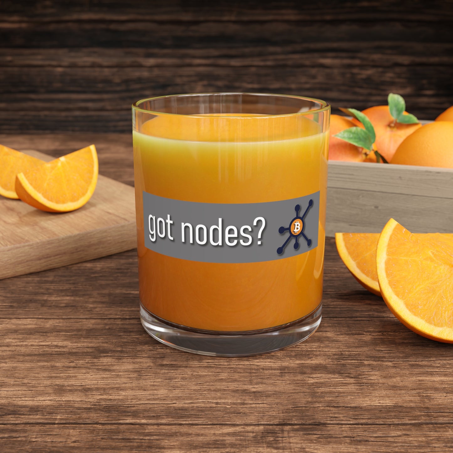 Got Nodes? - Bar Glass
