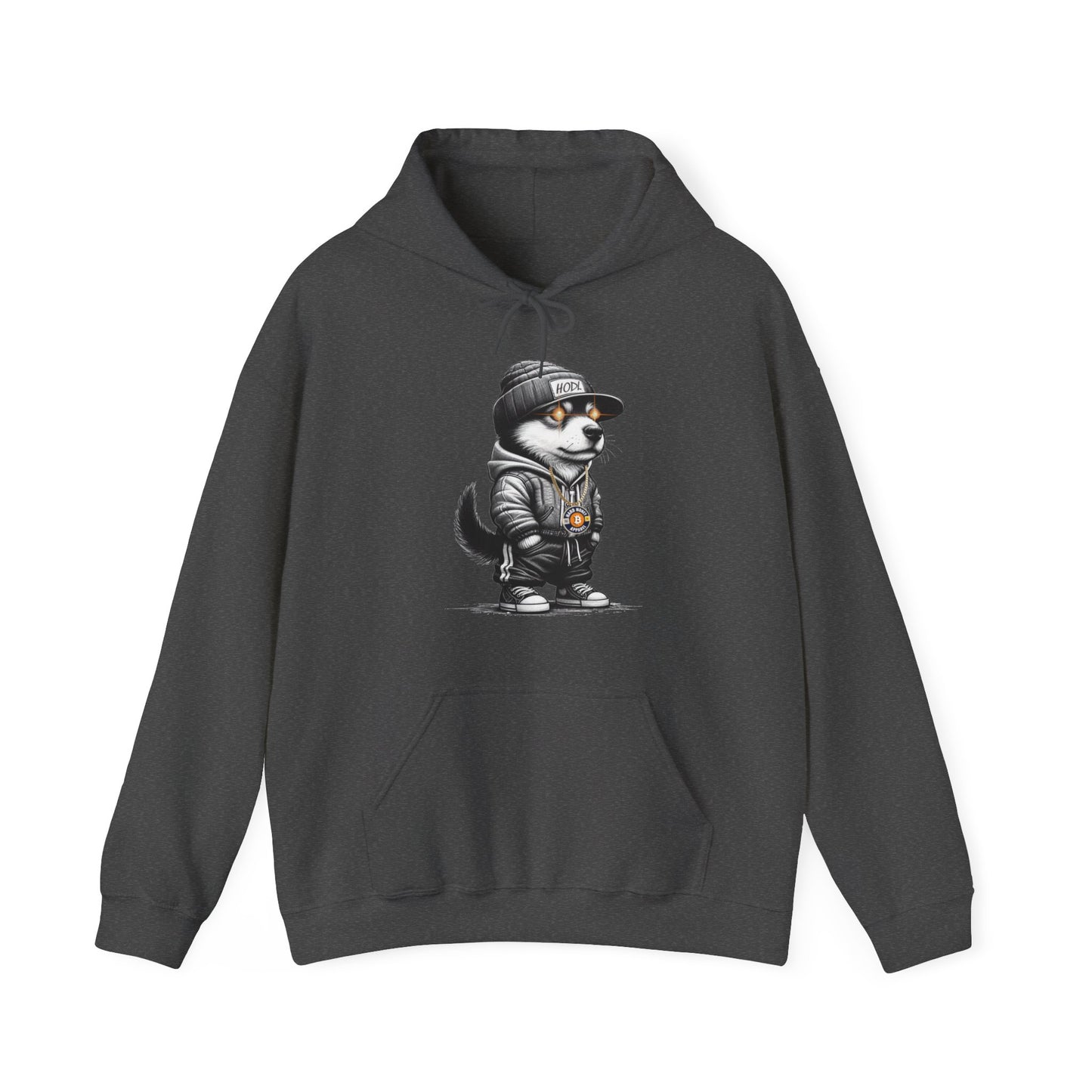 Hard HODL Dog - Hooded Sweatshirt