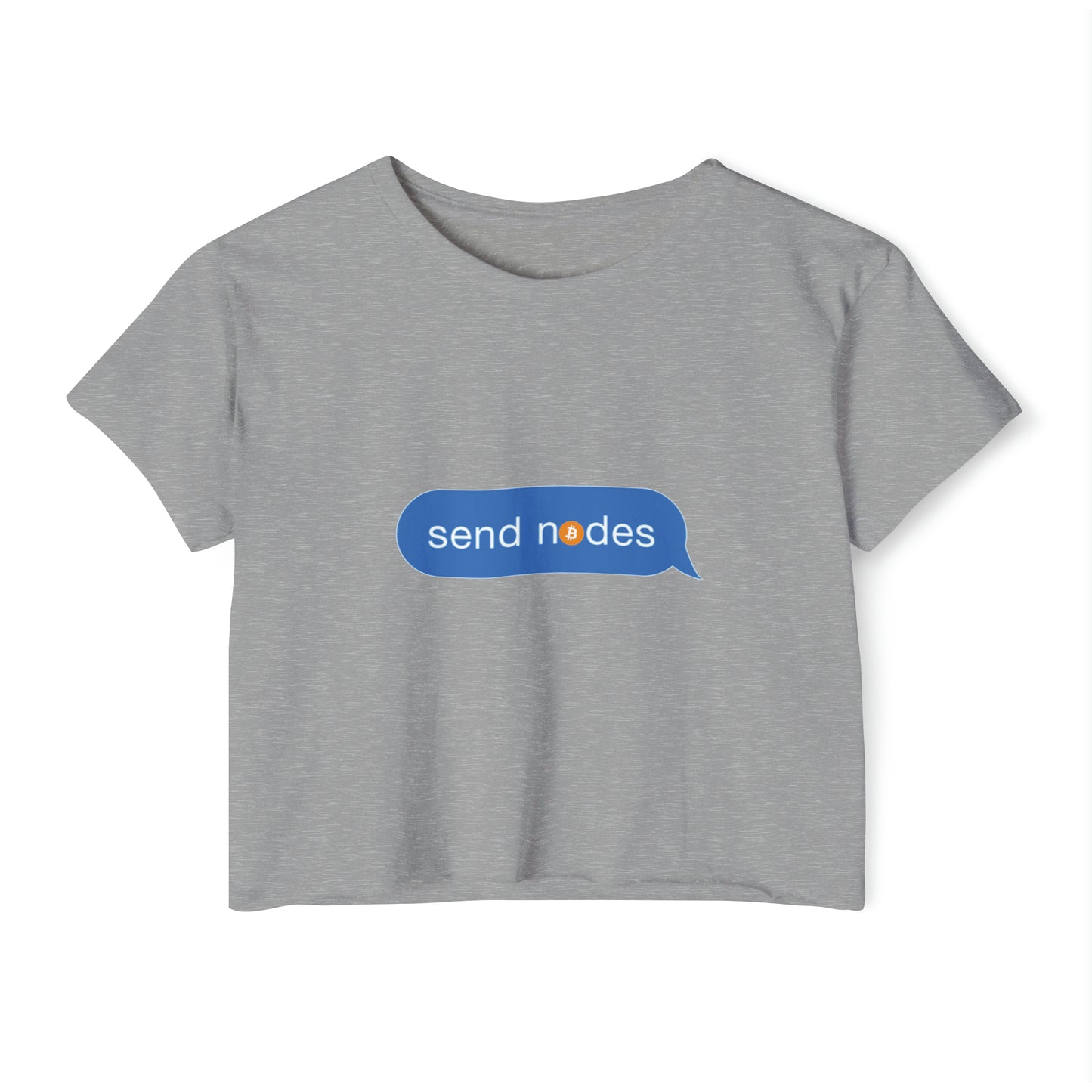 Send Nodes - Women's Crop Top