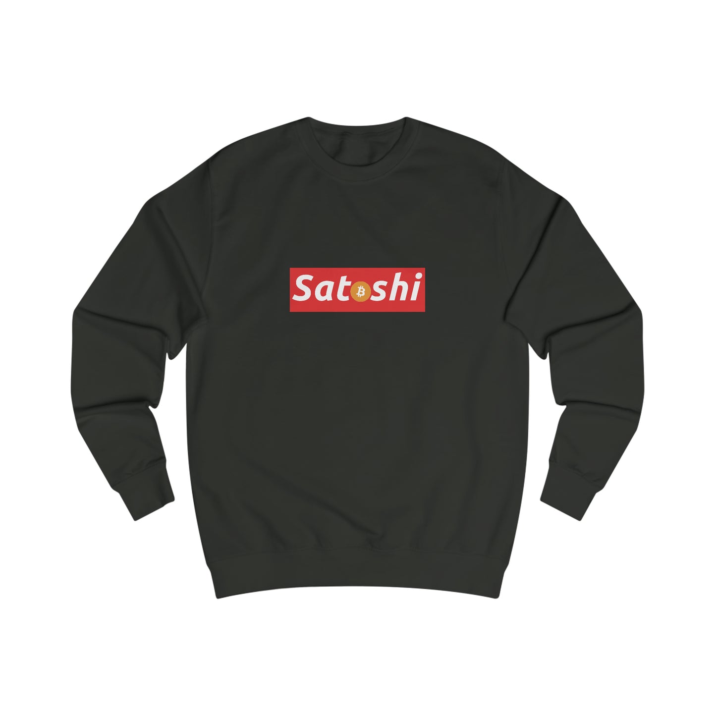 Satoshi is Supreme - Fitted Crewneck Sweatshirt