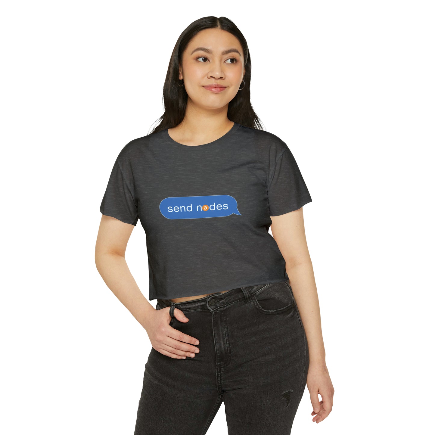 Send Nodes - Women's Crop Top