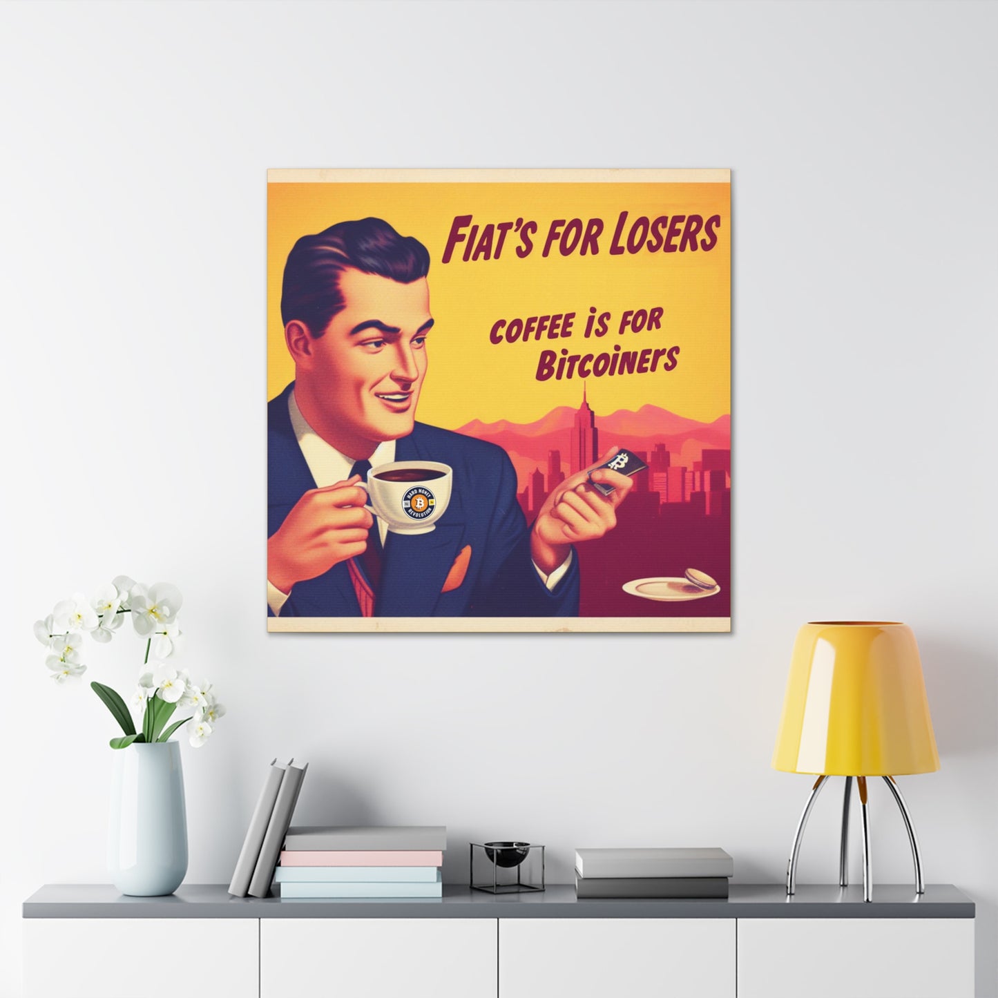 Coffee is for Bitcoiners - Canvas