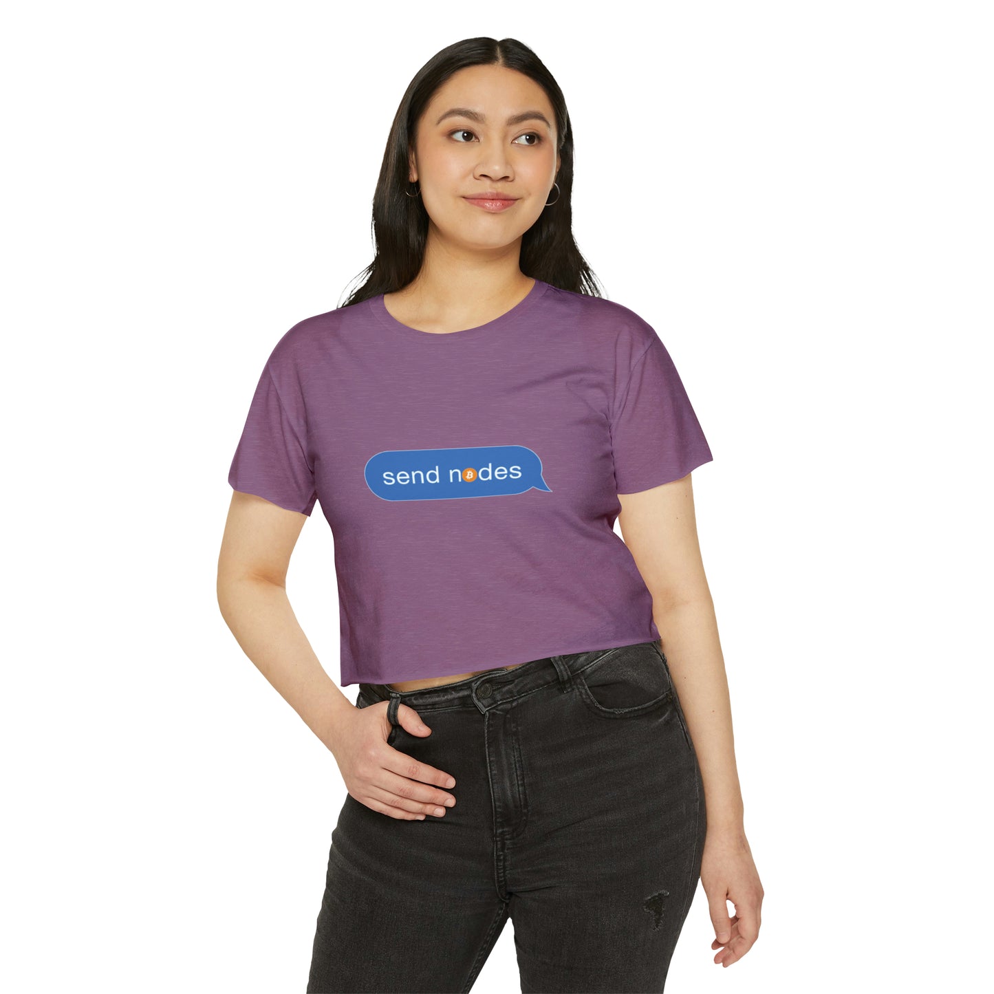 Send Nodes - Women's Crop Top