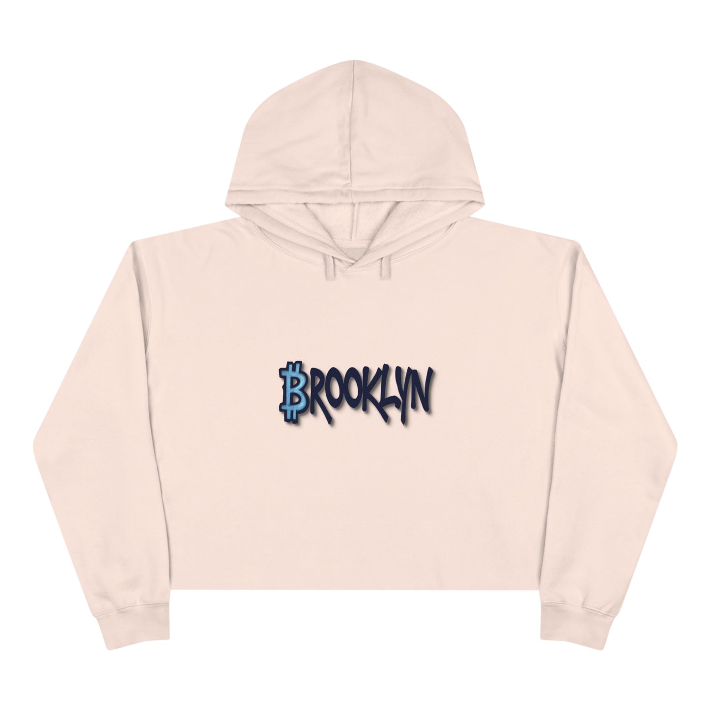 Brooklyn Bitcoin Club - Crop Hoodie