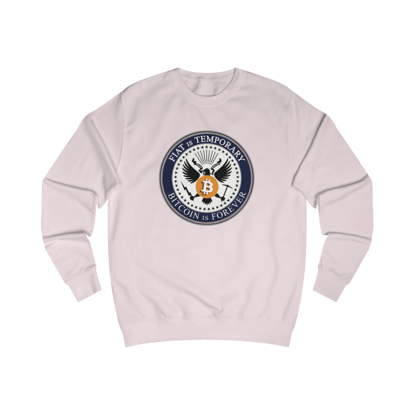 Bitcoin is Forever Fitted Crewneck Sweatshirt