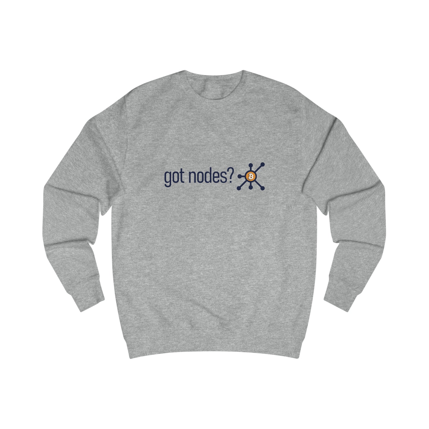 Got Nodes? - Fitted Crewneck Sweatshirt