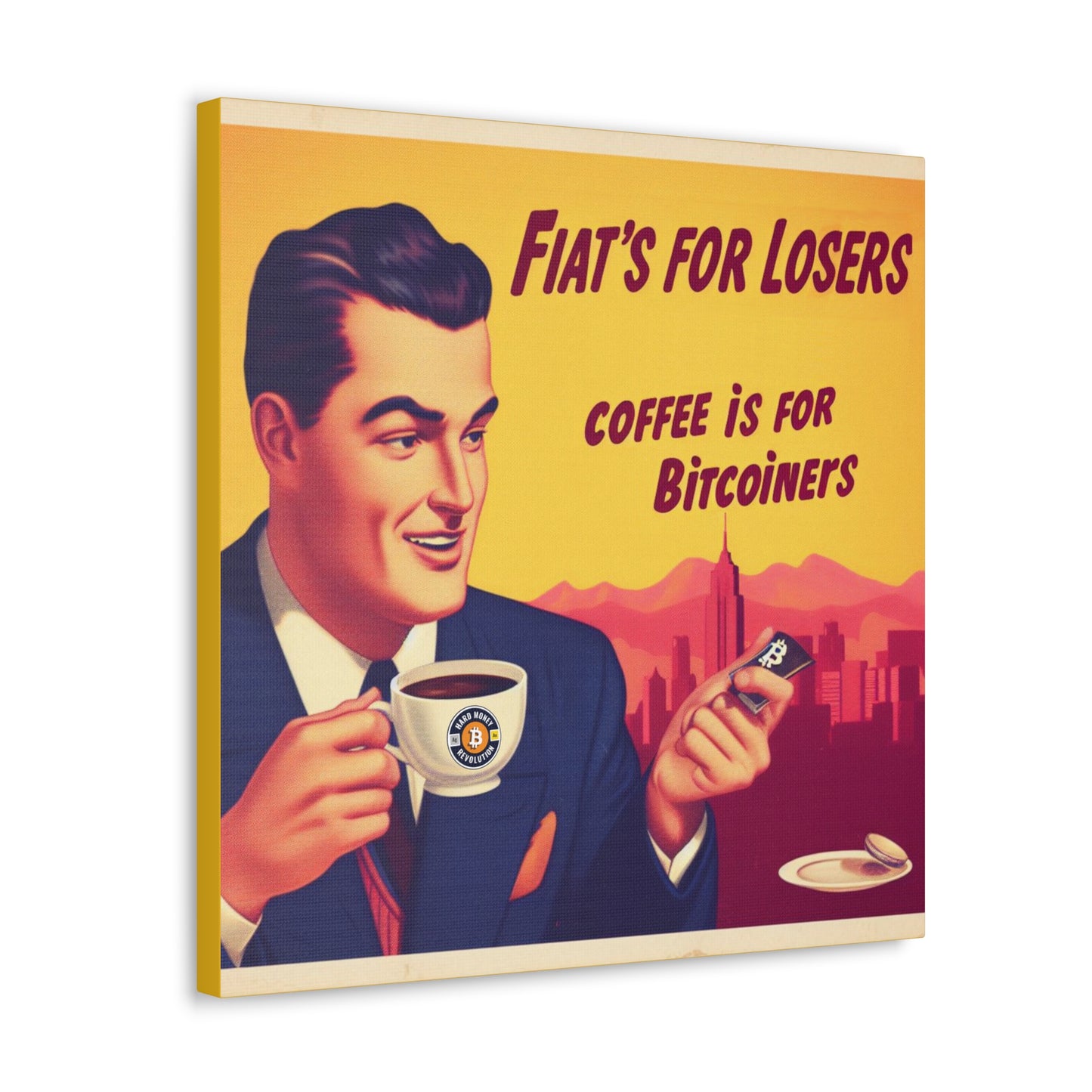 Coffee is for Bitcoiners - Canvas
