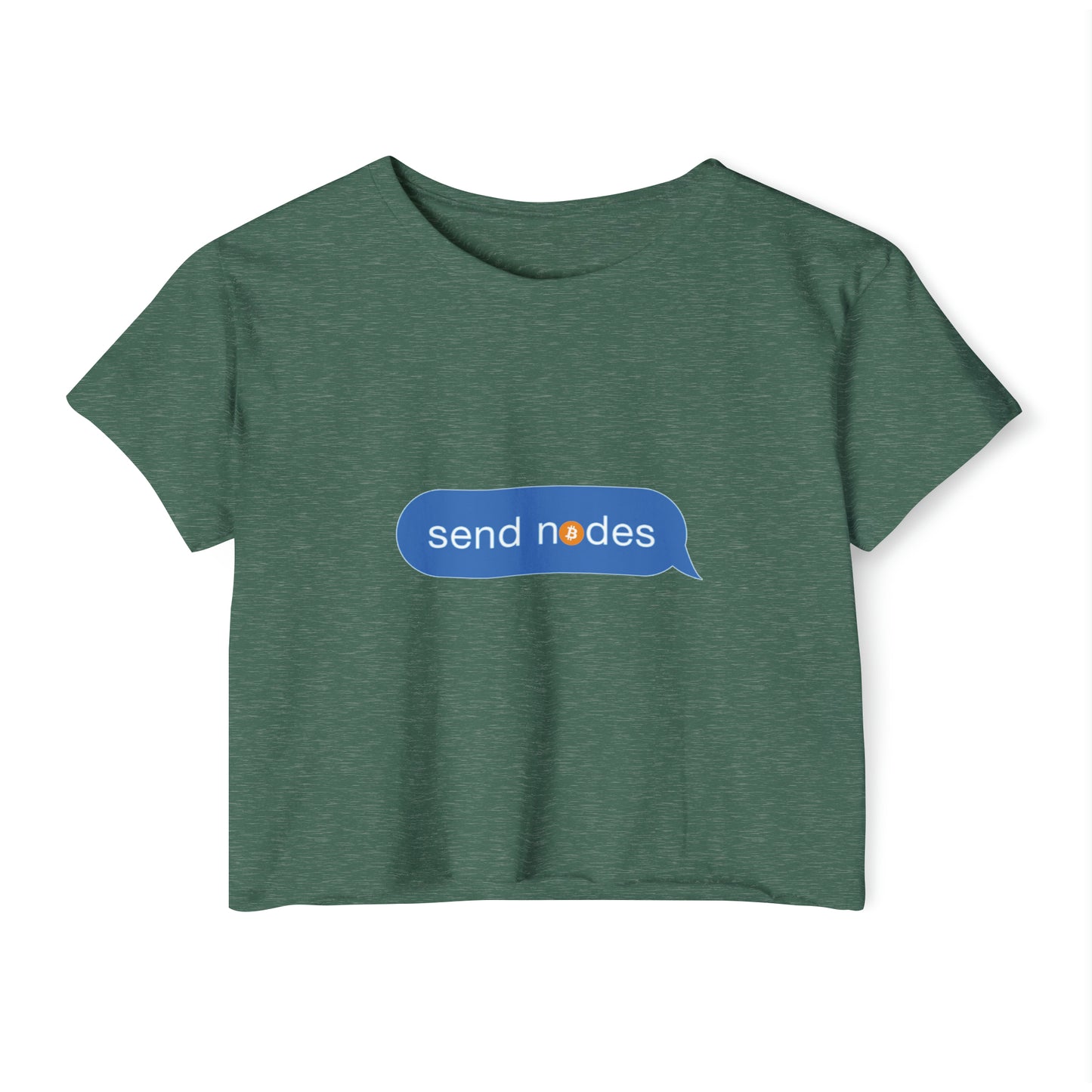 Send Nodes - Women's Crop Top