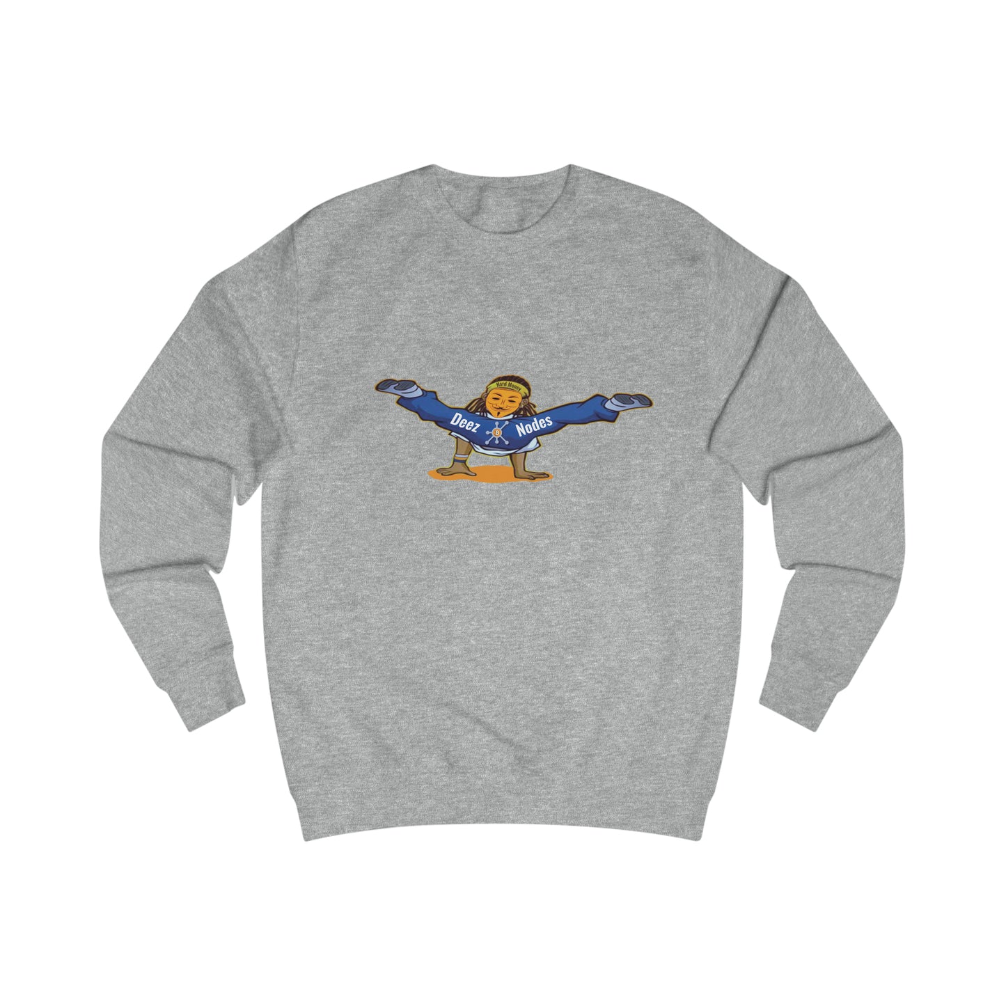 Deeze Nodes Fitted Crewneck Sweatshirt
