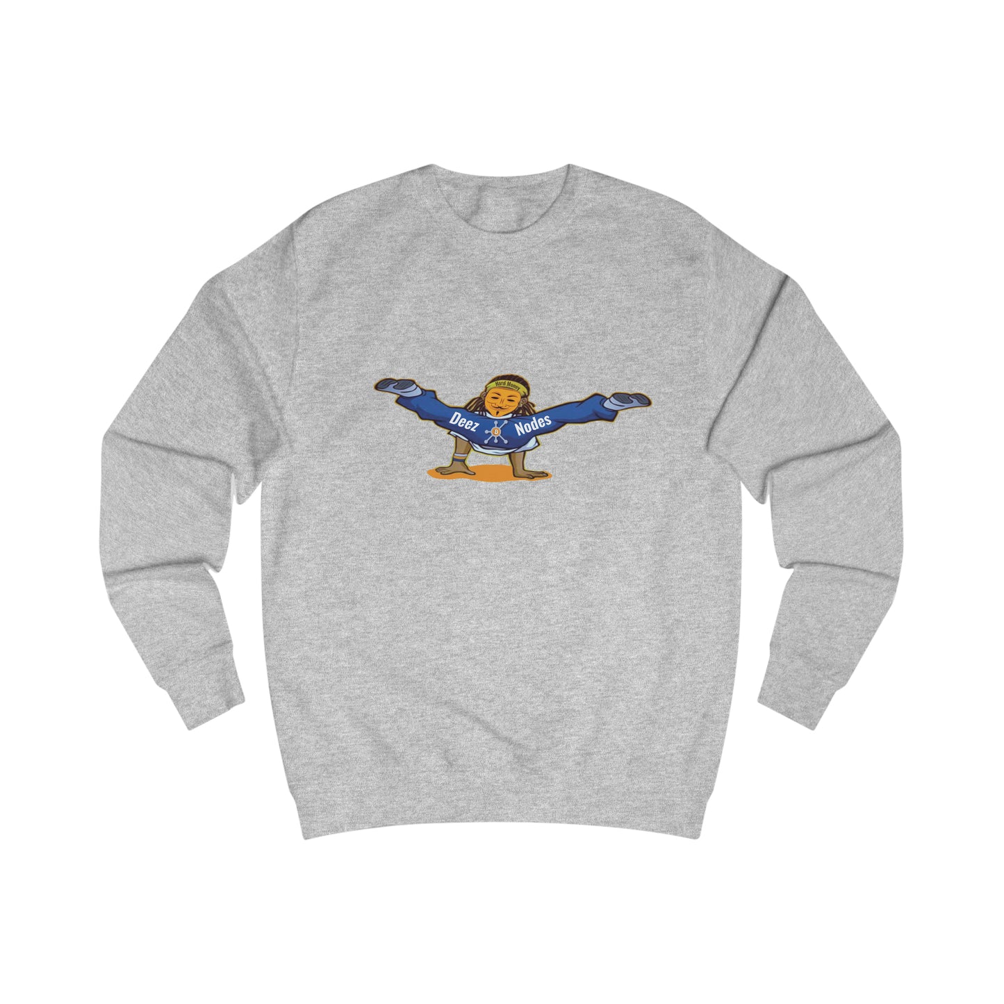 Deeze Nodes Fitted Crewneck Sweatshirt