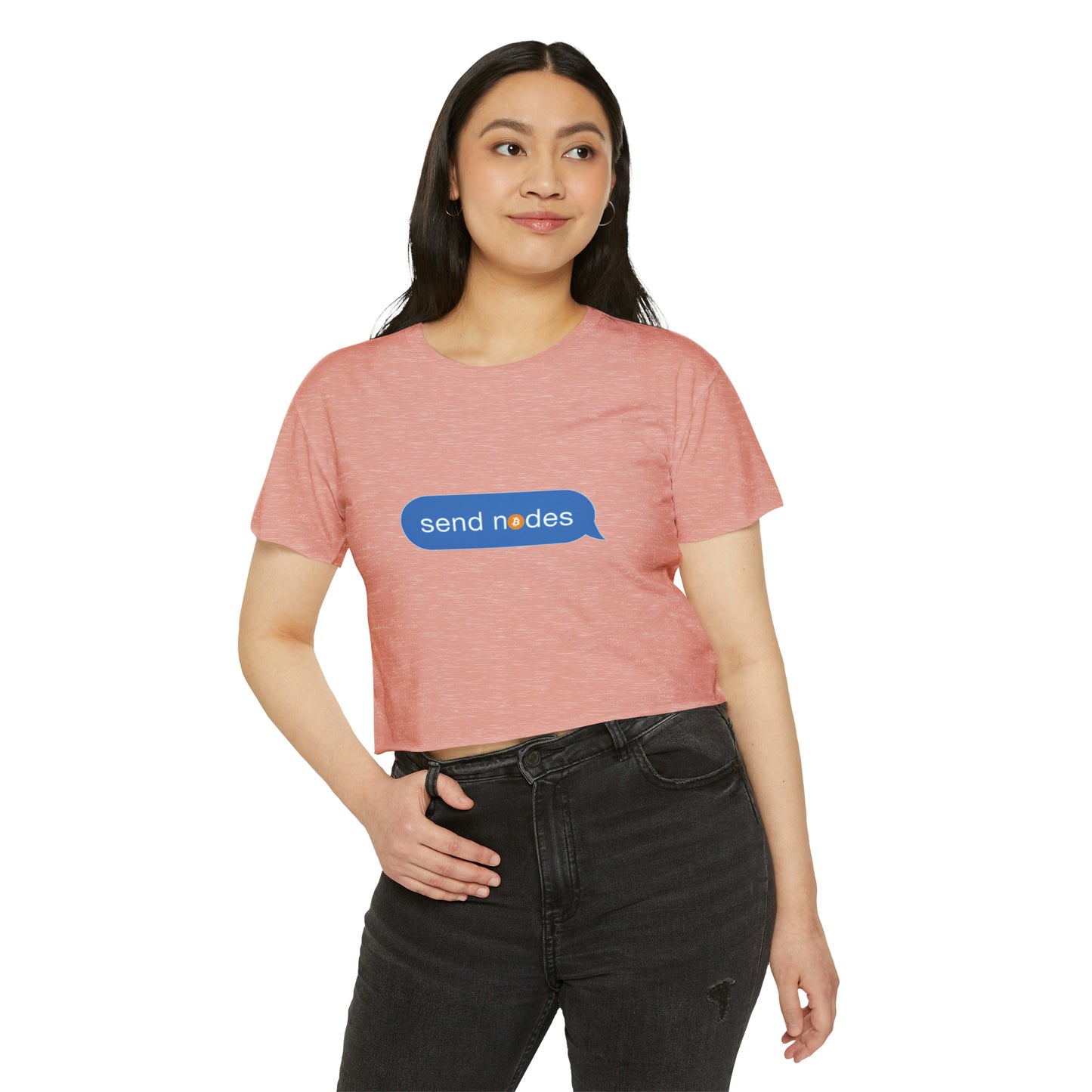 Send Nodes - Women's Crop Top