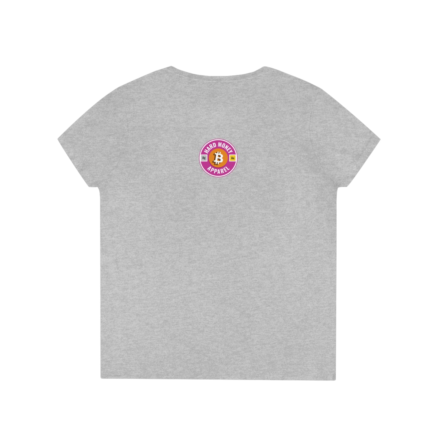 Pink Graffiti B - Ladies' V-Neck T-Shirt