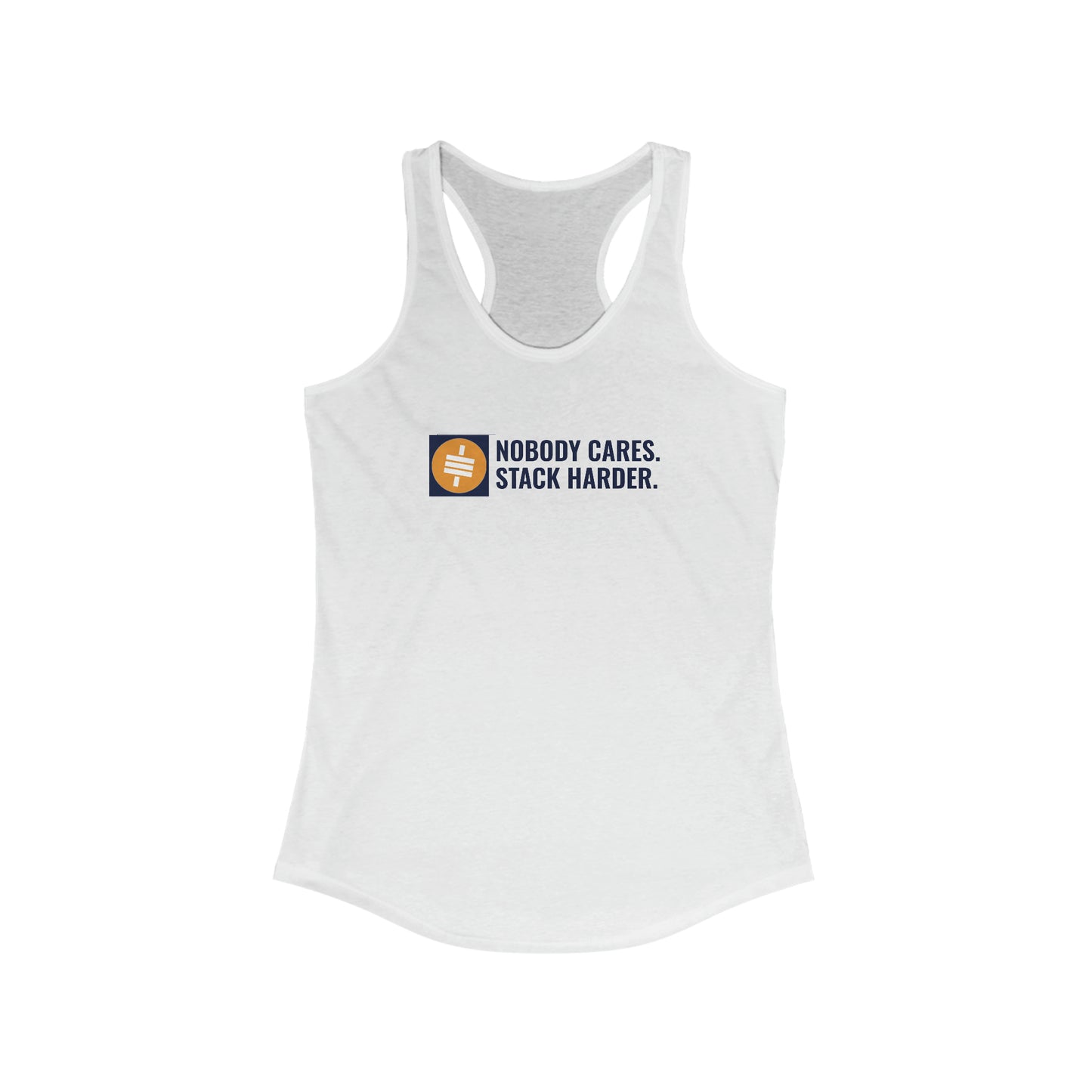 Stack Harder - Women's Racerback Tank