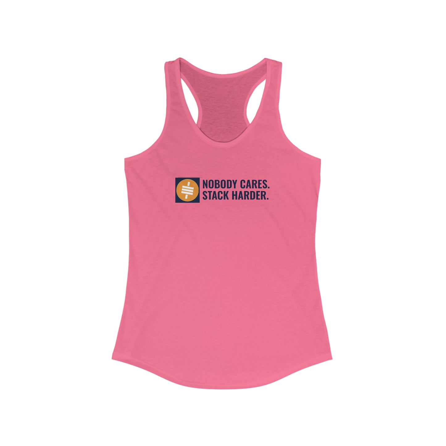 Stack Harder - Women's Racerback Tank
