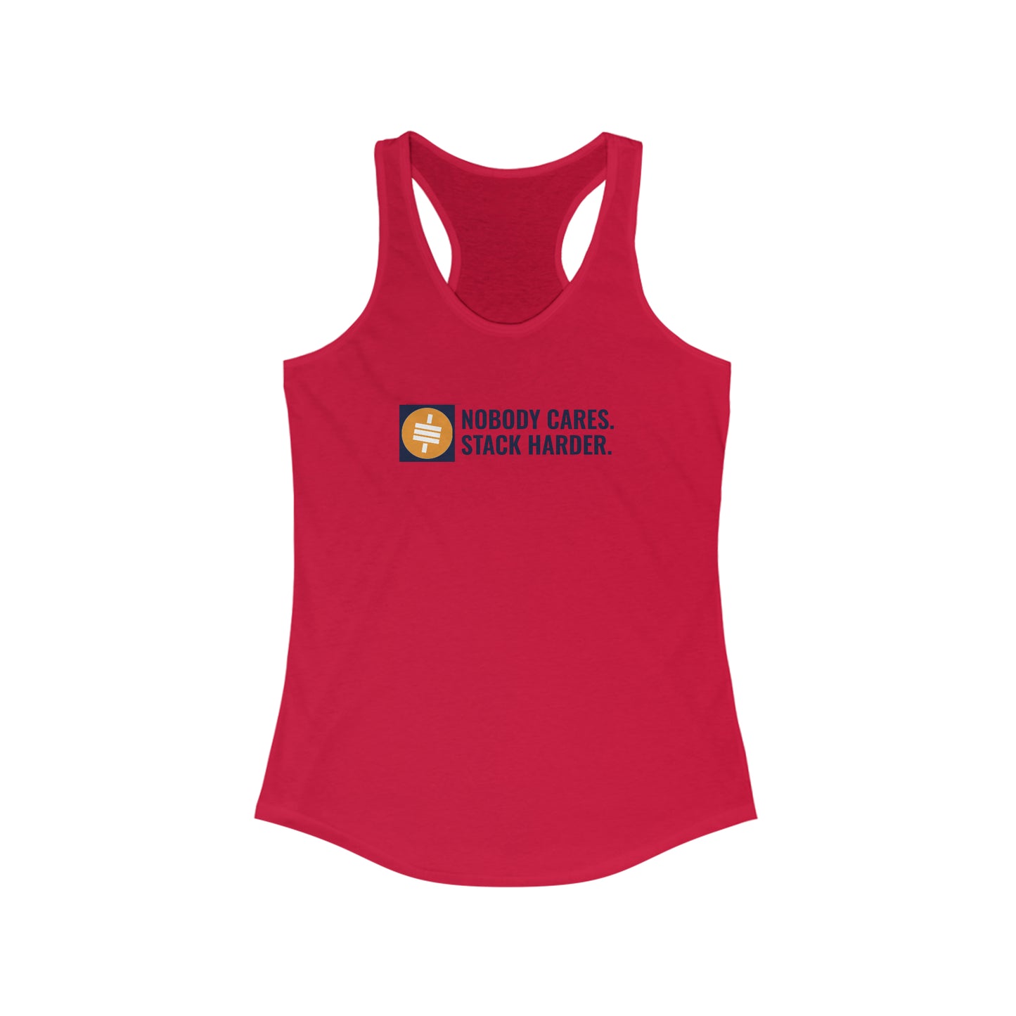 Stack Harder - Women's Racerback Tank
