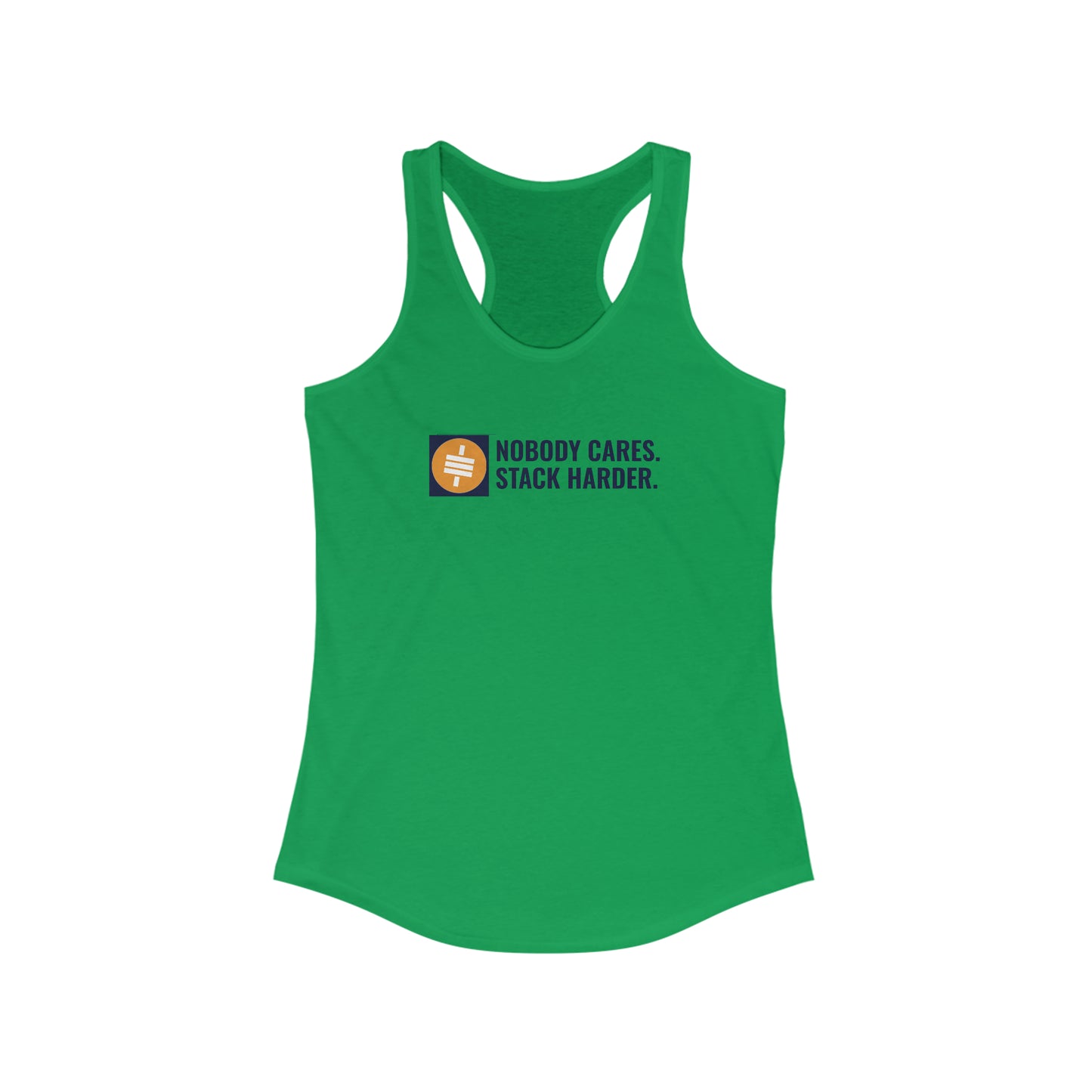 Stack Harder - Women's Racerback Tank